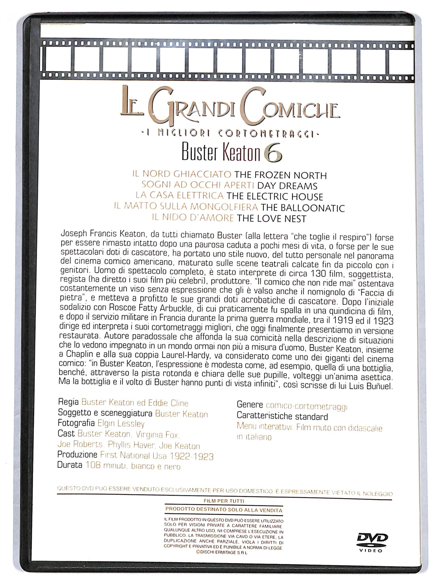 EBOND buster keaton 6 - EDITORIALE DVD DB679842