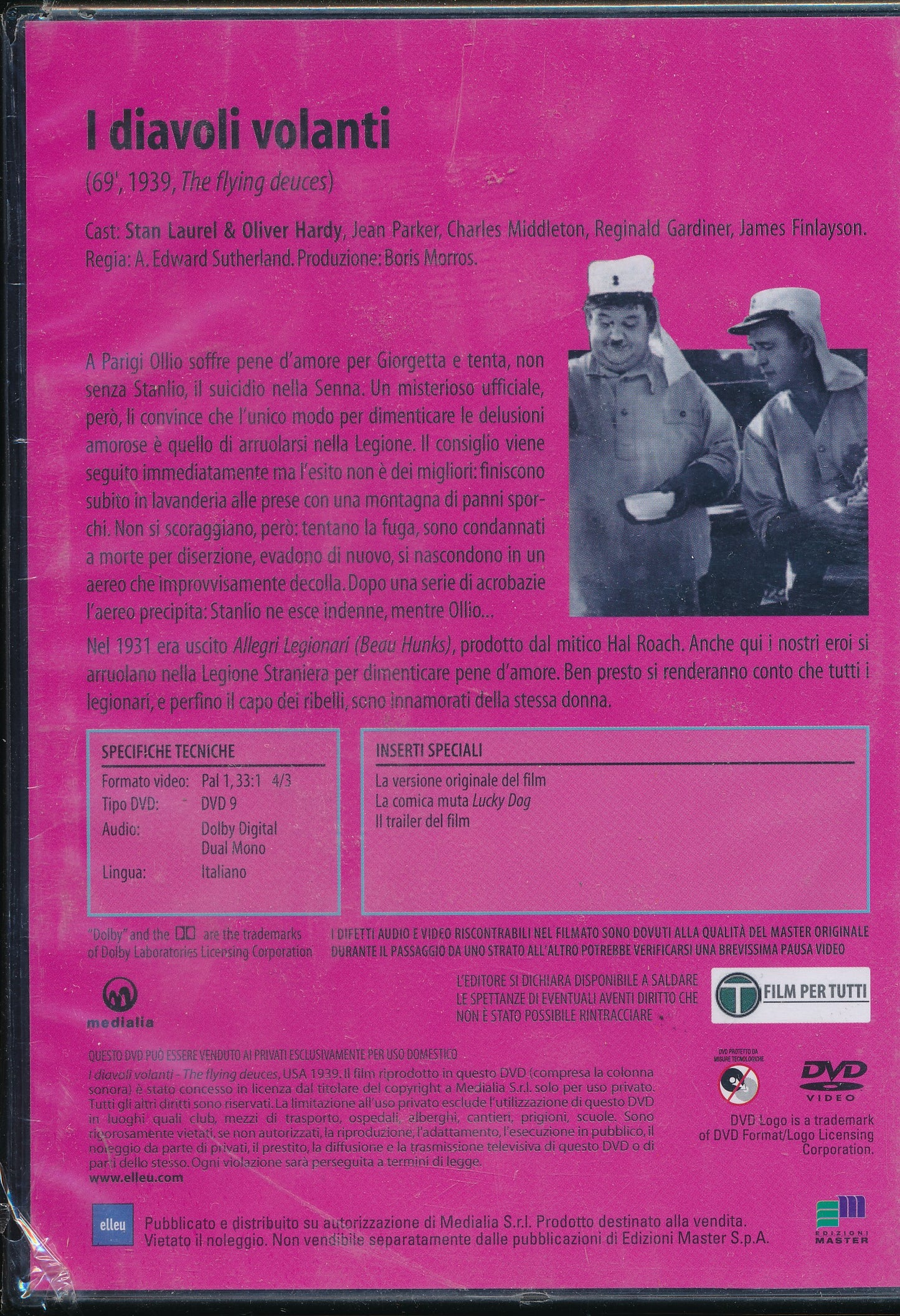EBOND Stanlio & Ollio - I Diavoli Volanti DVD DB679852