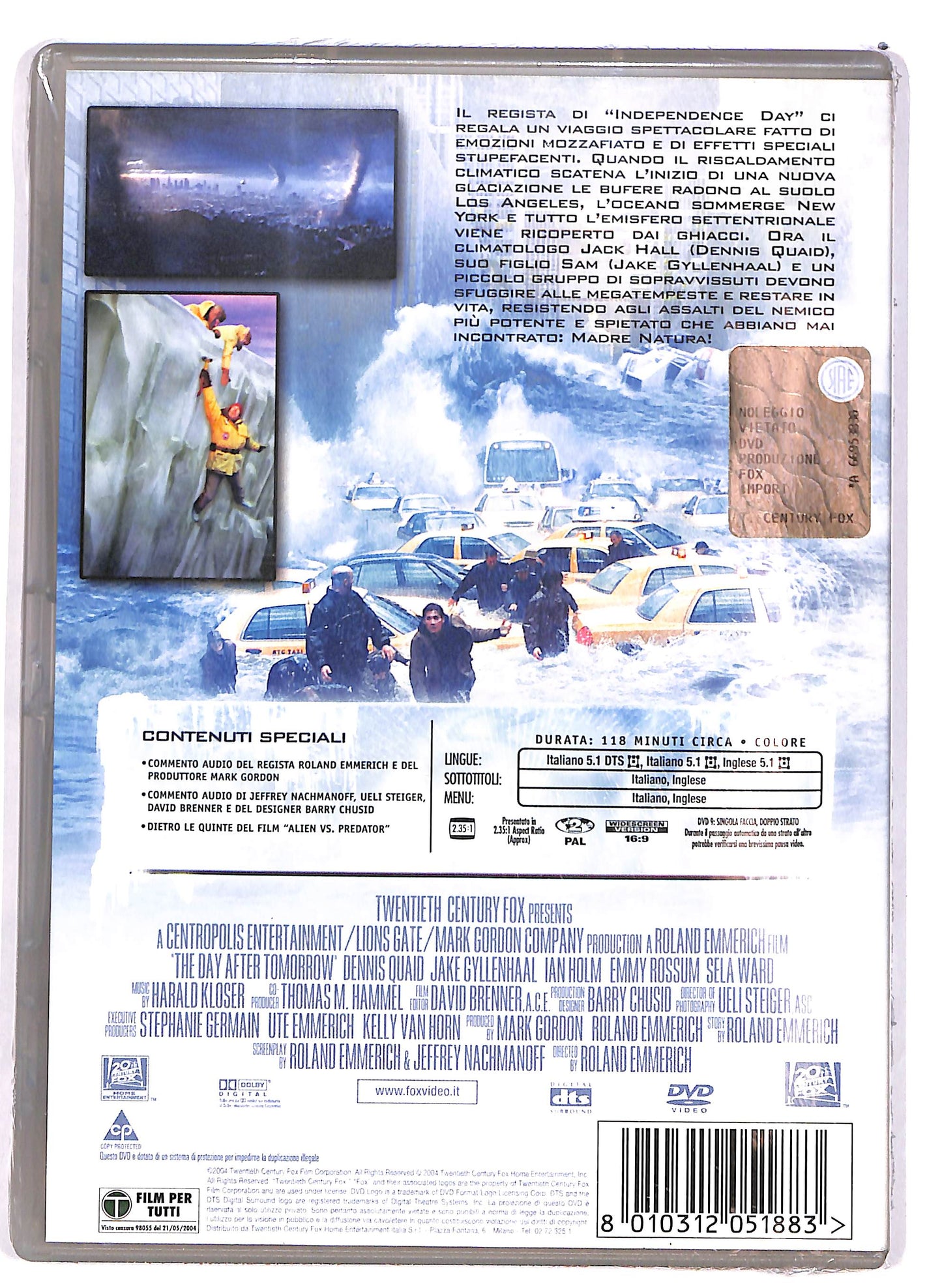 EBOND The Day After Tomorrow - L'alba del giorno dopo DVD DB679863