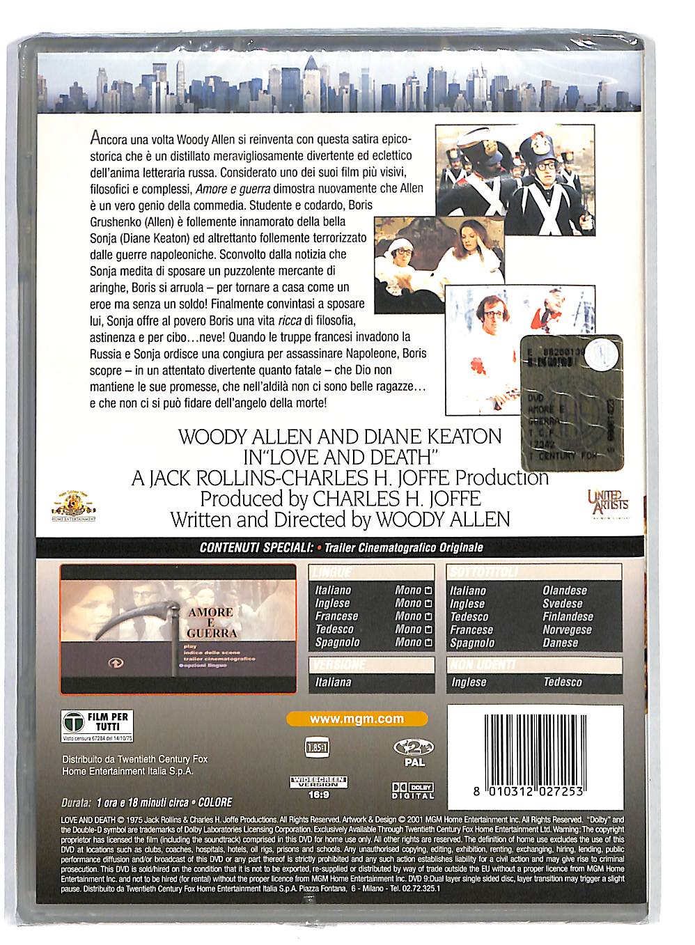 EBOND Amore e guerra DVD DB679932