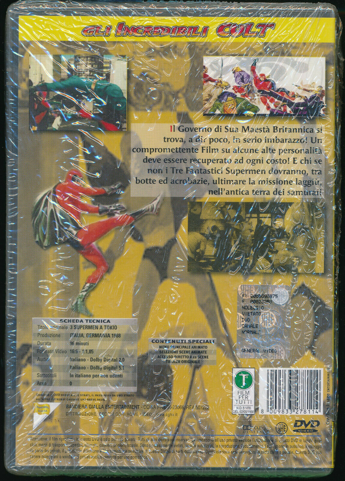 EBOND 3 Supermen A Tokio DVD DB680146