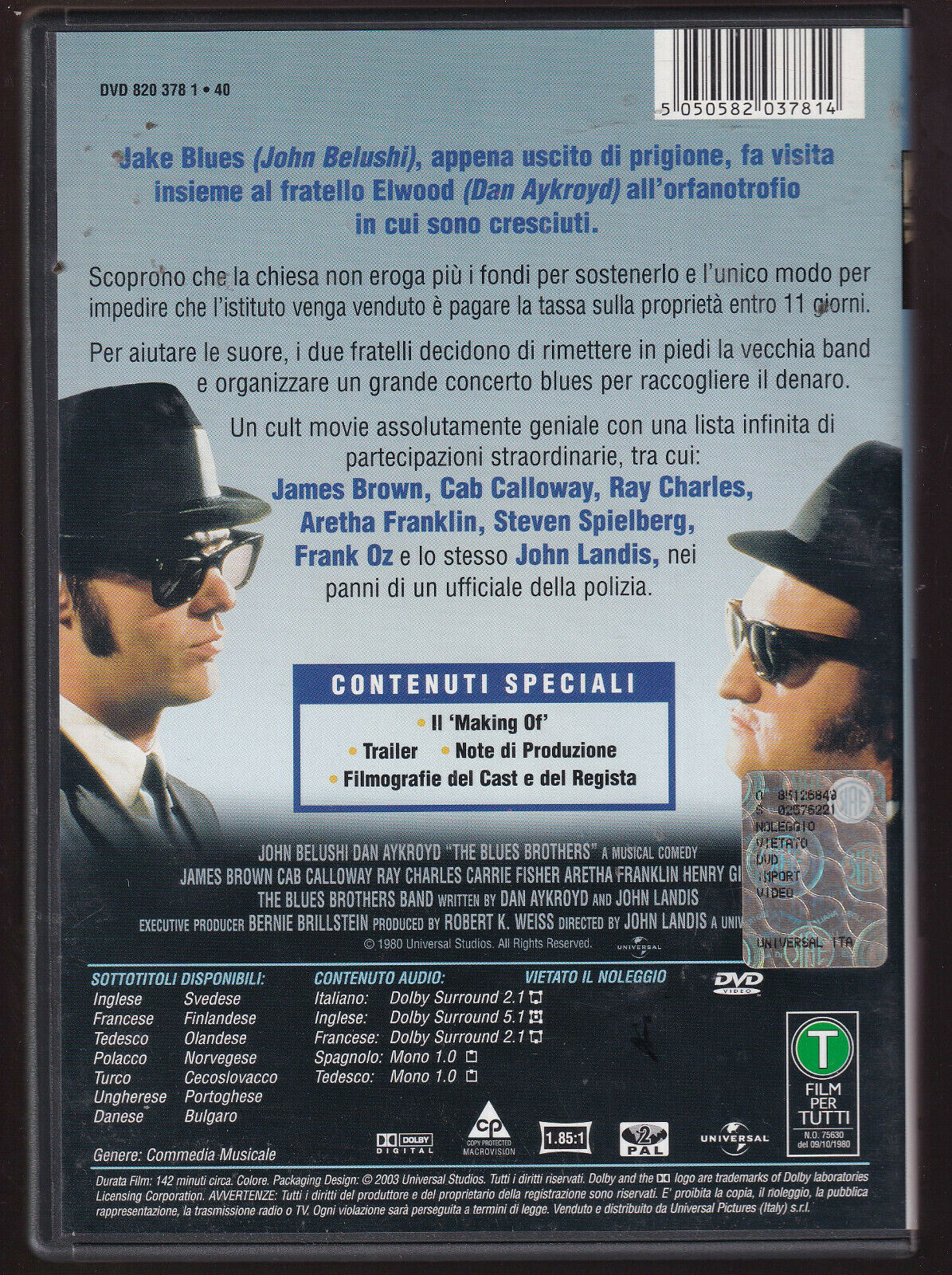 EBOND The Blues Brothers DVD DB680149