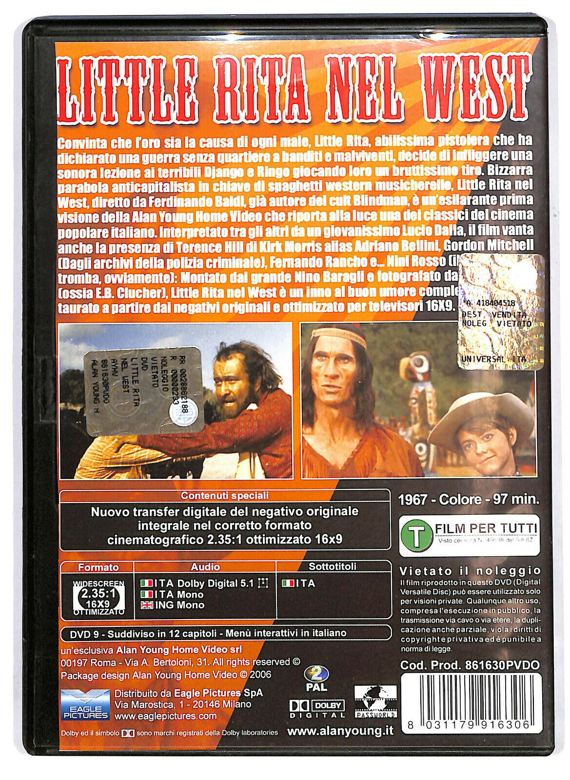 EBOND Little Rita Nel West DVD DB680152