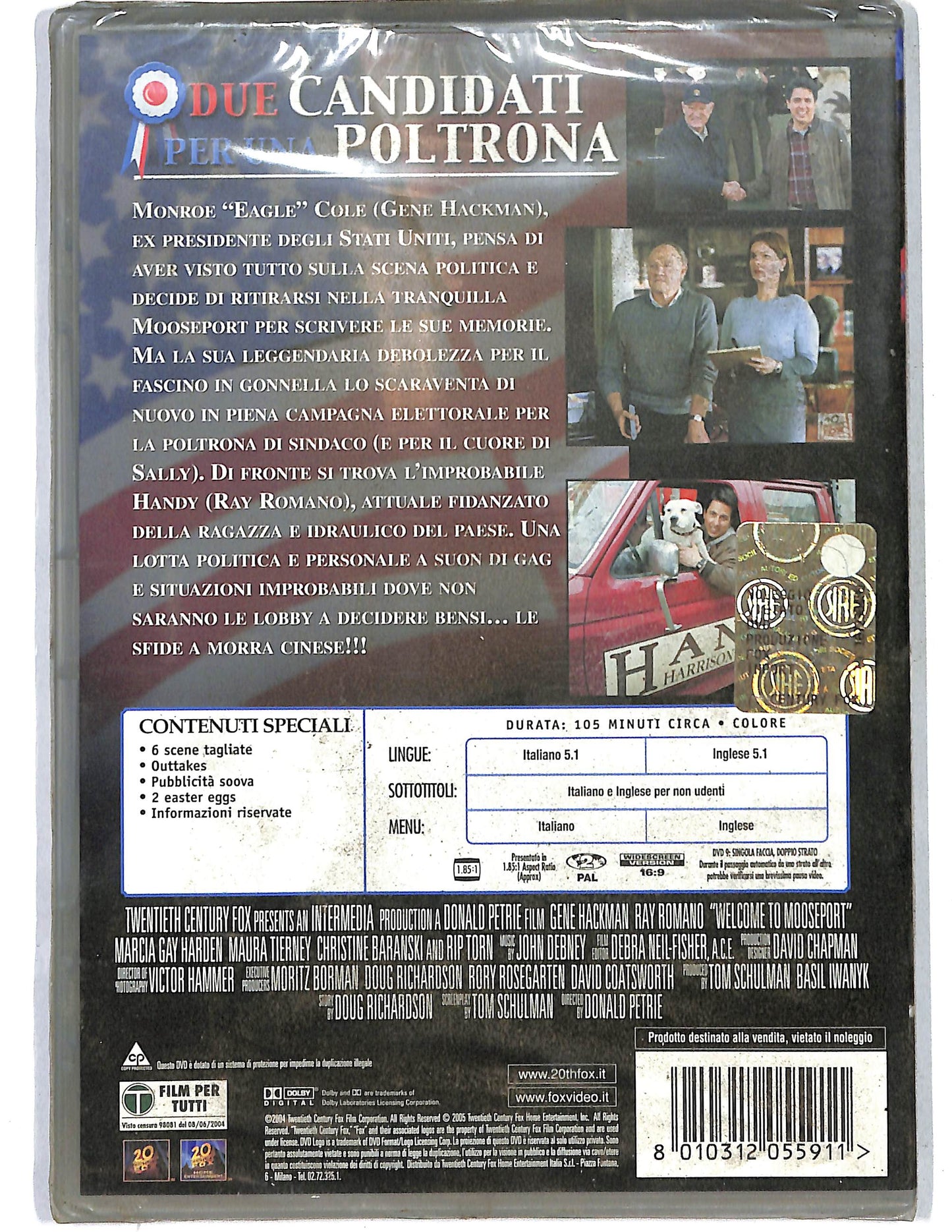 EBOND Due candidati per una poltrona DVD DB680303