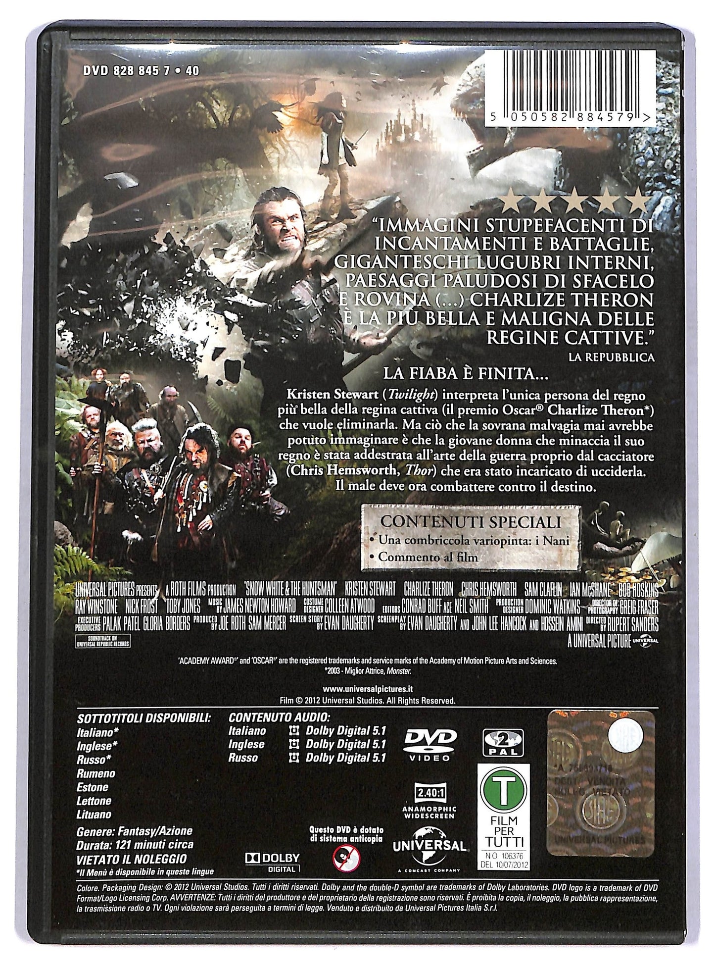 EBOND Biancaneve e il cacciatore DVD DB680323