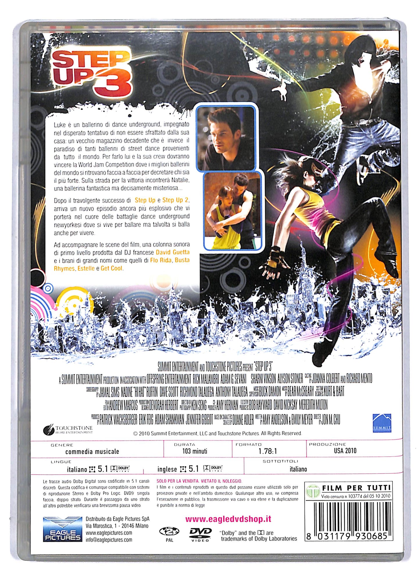 EBOND Step up 3 DVD DB680364