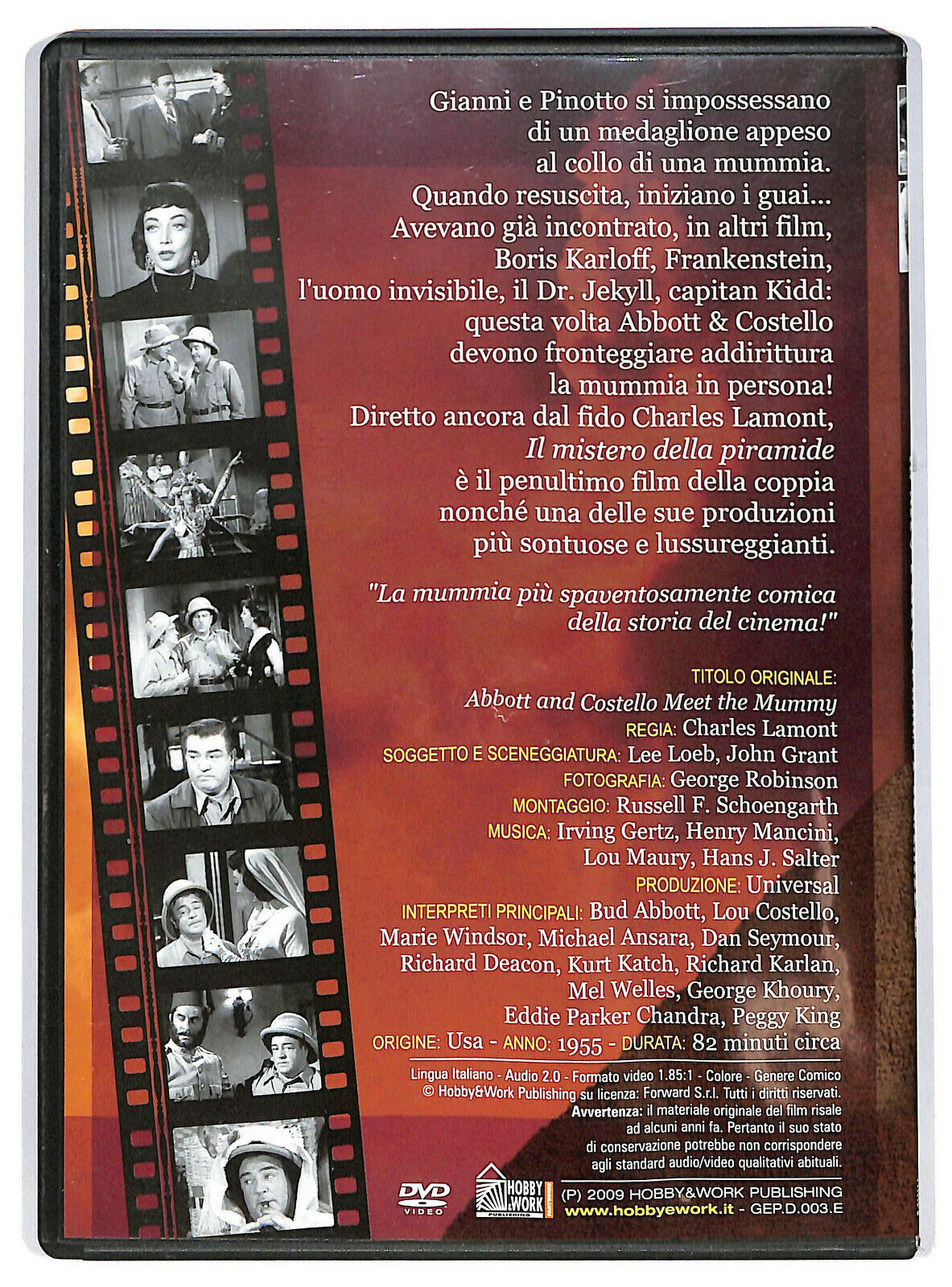 EBOND Il Mistero Della Piramide Editoriale DVD DB680648
