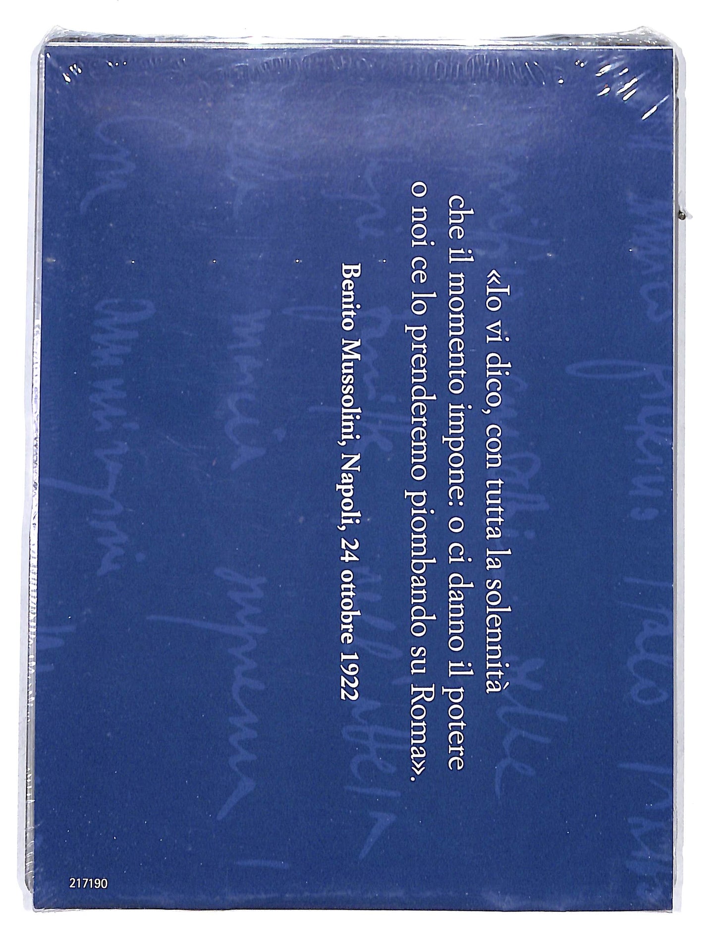 EBOND Storia d'Italia - l'avvento del regime fascista SJB DVD DB680936