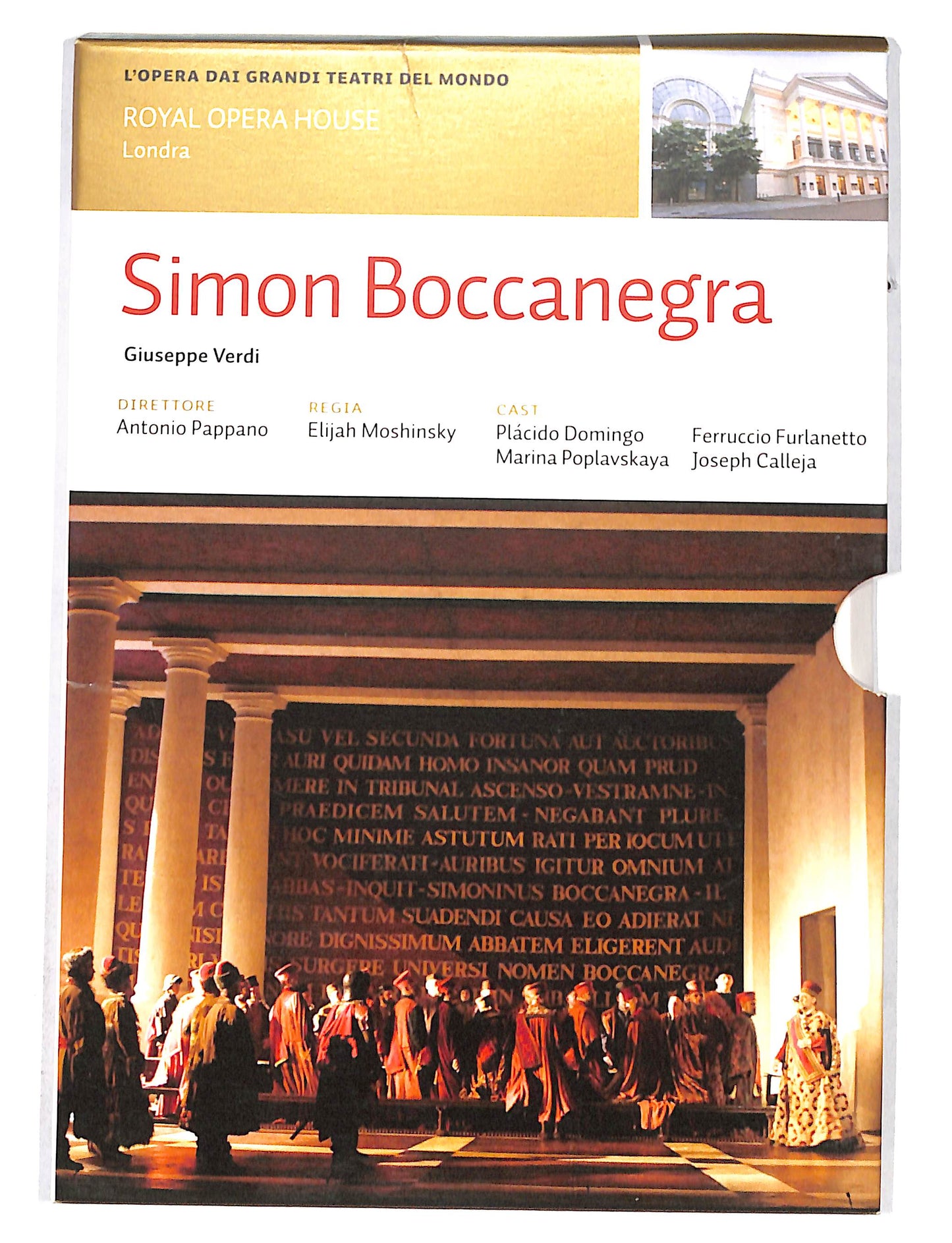 EBOND L'opera dai grandi teatri del mondo vol.12 - Simon Boccanegra DVD DB680946
