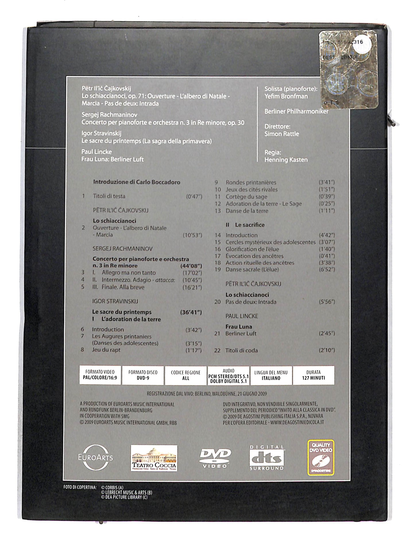 EBOND invito alla classica in dvd vol 42 - Stravinskij DVD DB680954