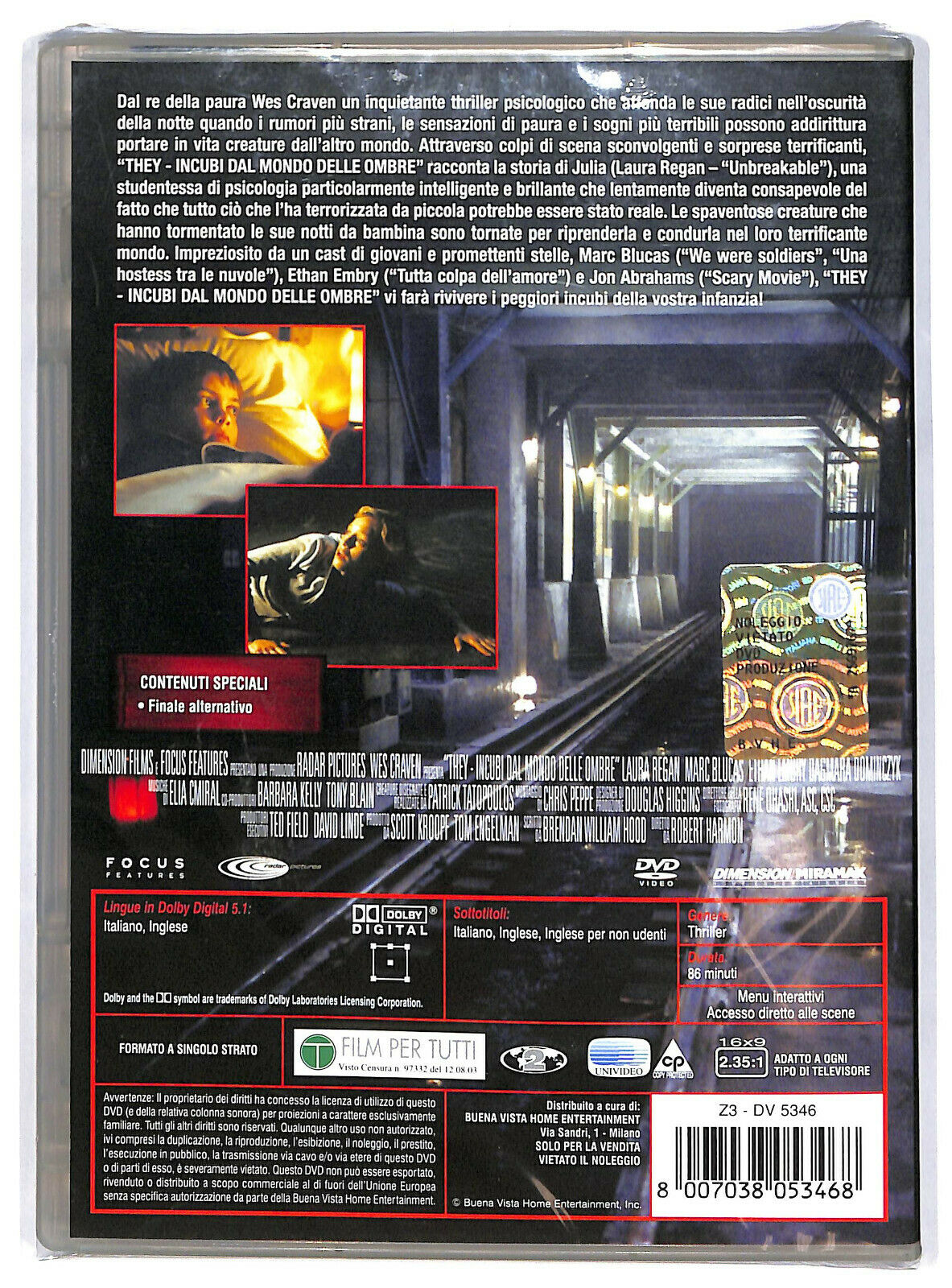 EBOND They - Incubi Dal Mondo Delle Ombre DVD DB681120