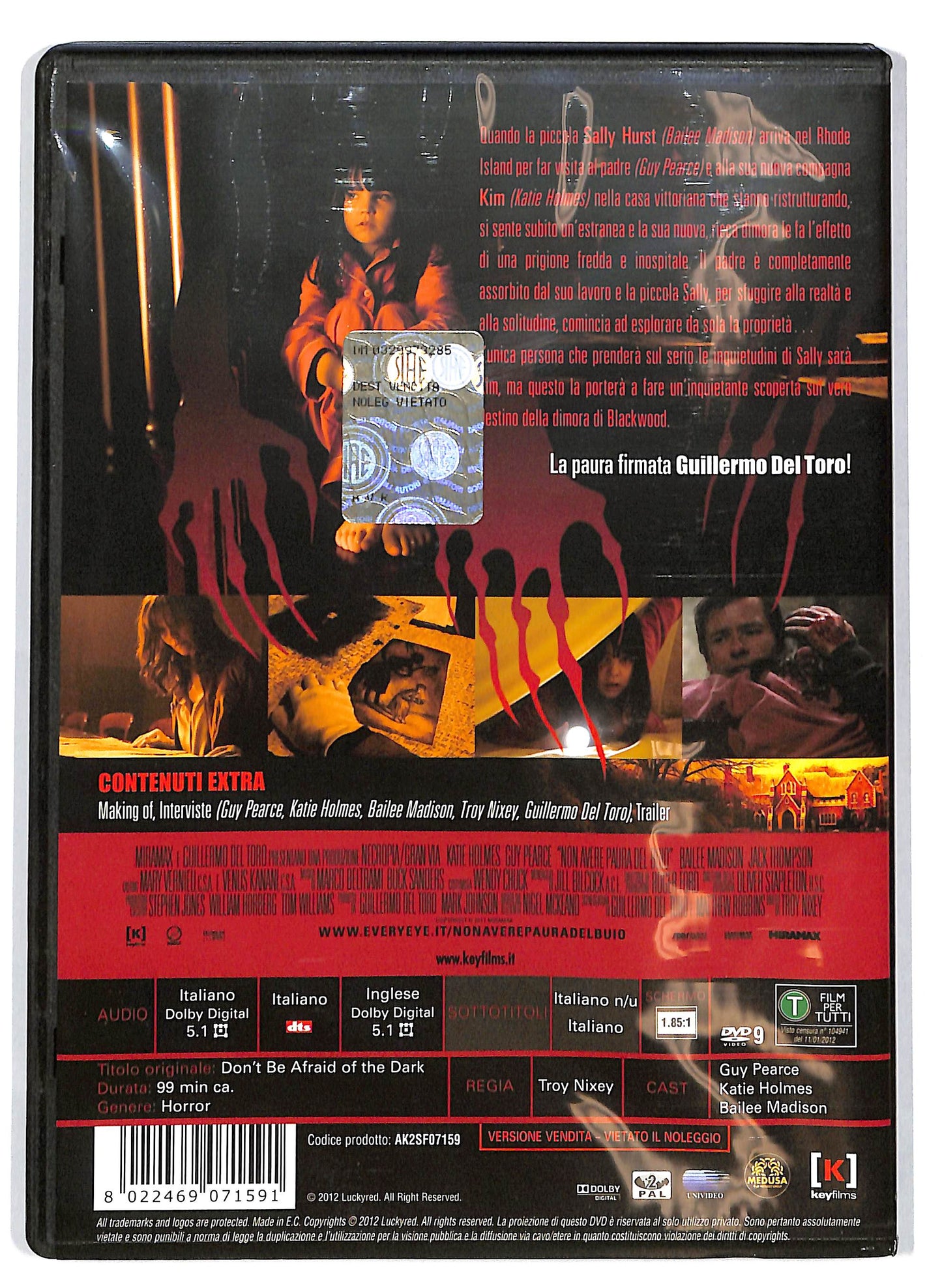 EBOND Non avere paura del buio DVD DB681144