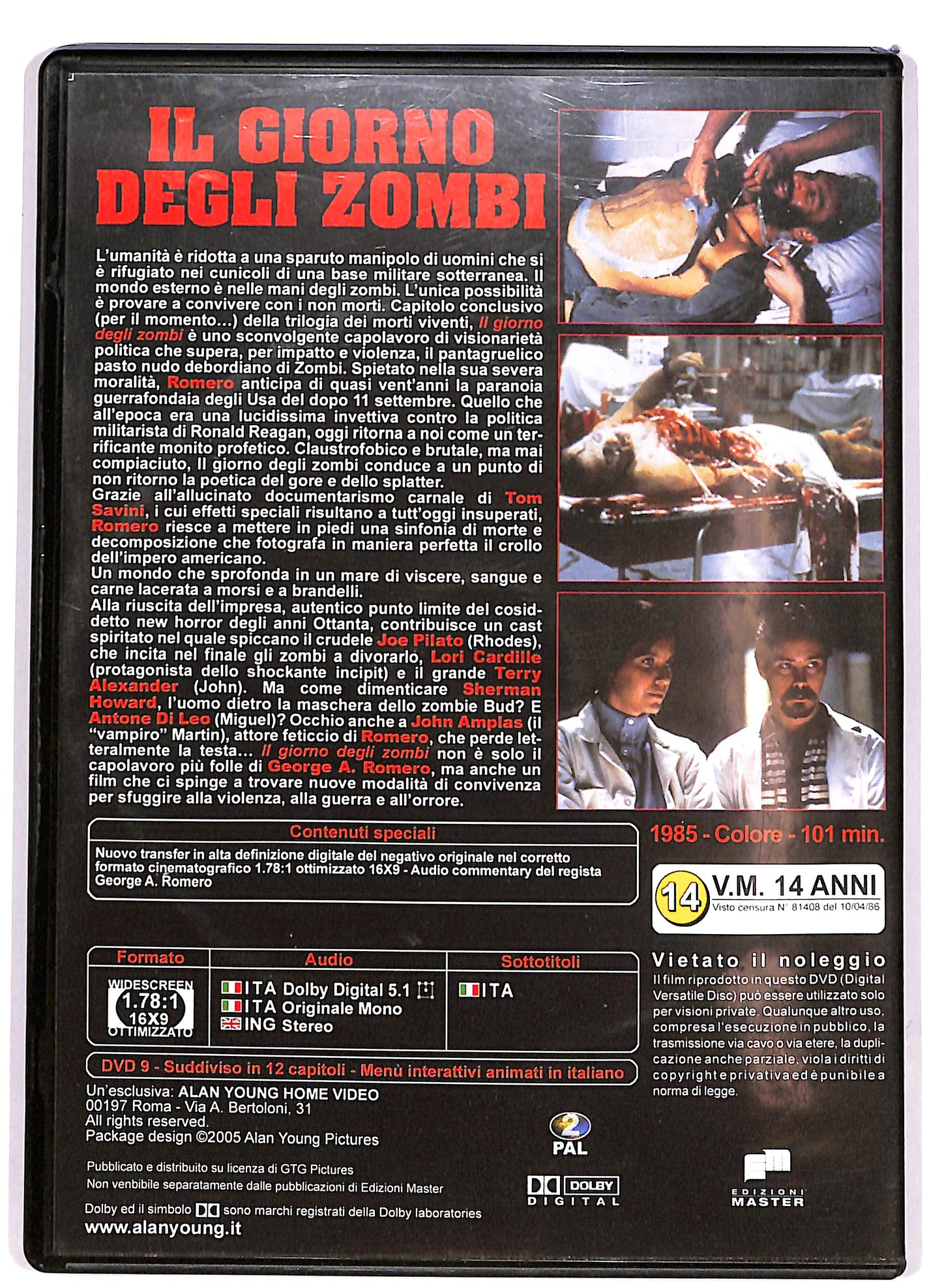 EBOND Il giorno degli zombi EDITORIALE DVD DB681151