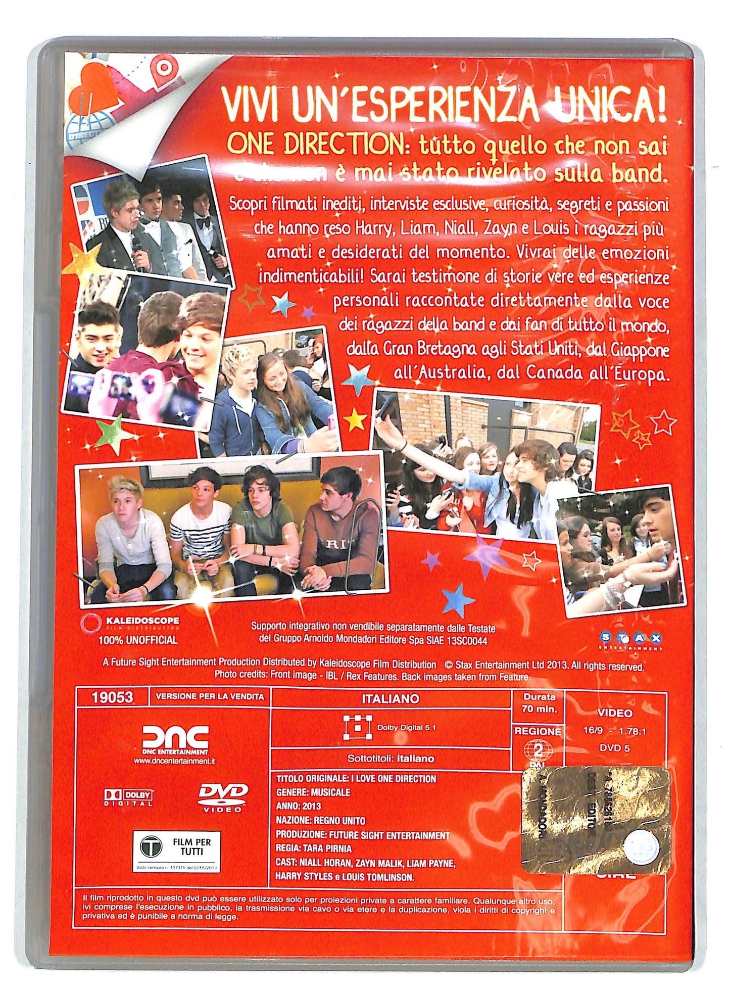 EBOND I love one direction made with love EDITORIALE DVD DB681262