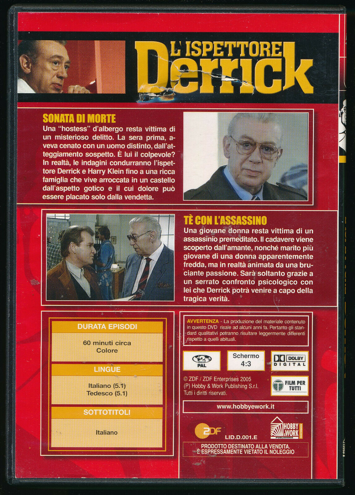 EBOND L'ispettore Derrick - Sonata Di Morte - Te Con L'assassino DVD DB681324