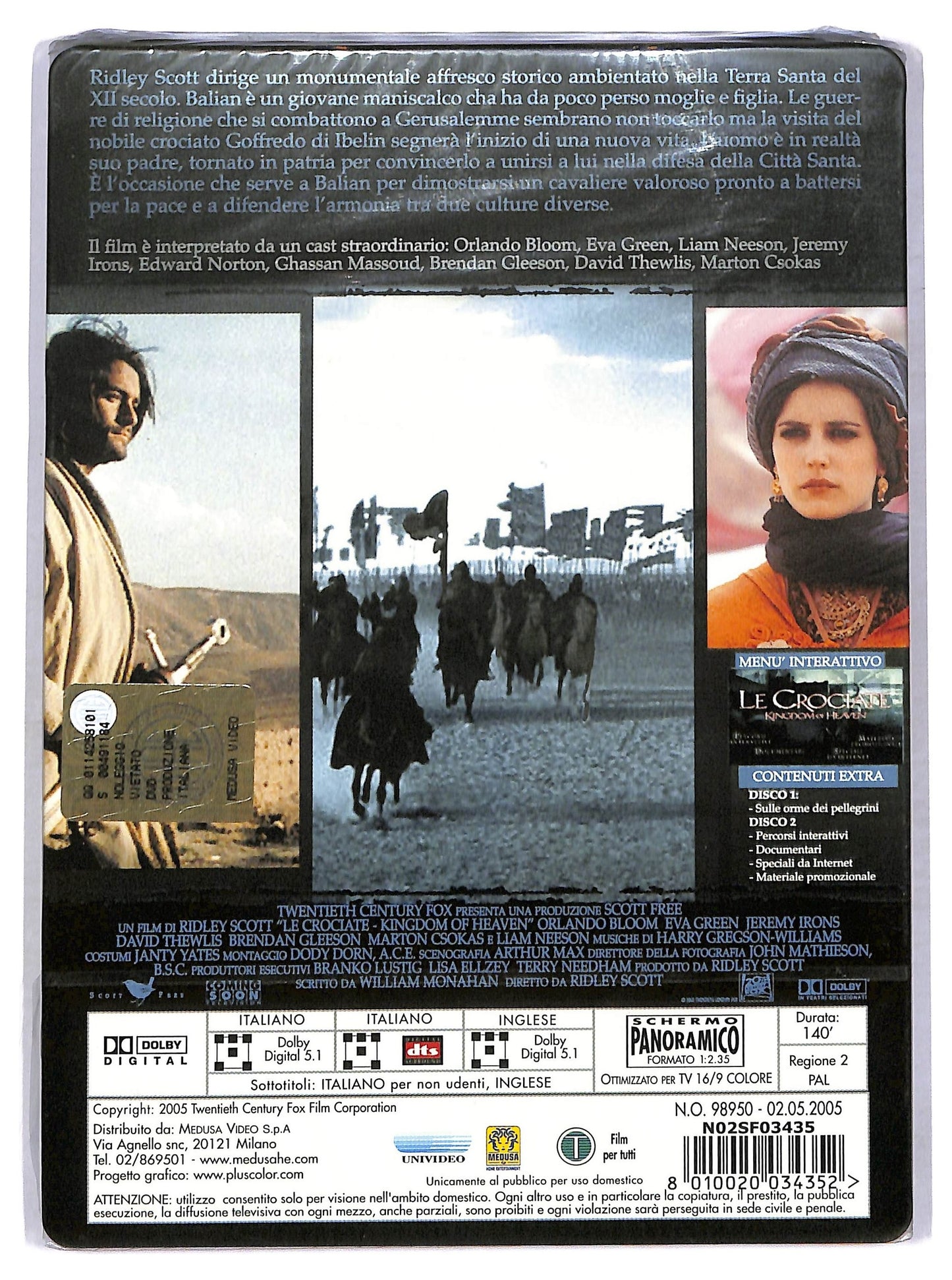 EBOND Le Crociate (special Edition) (2) Steelbook DVD DB681611