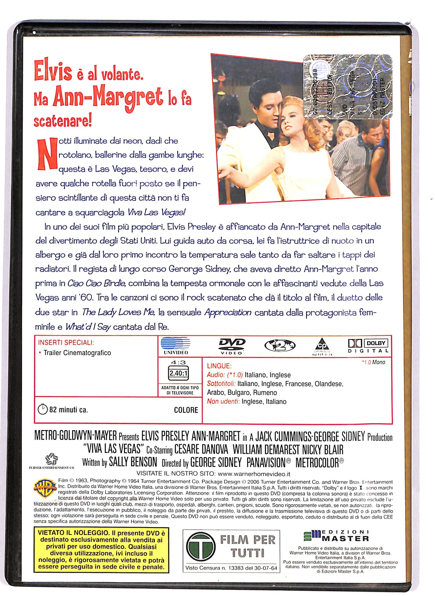 EBOND Viva Las Vegas EDITORIALE DVD DB681635