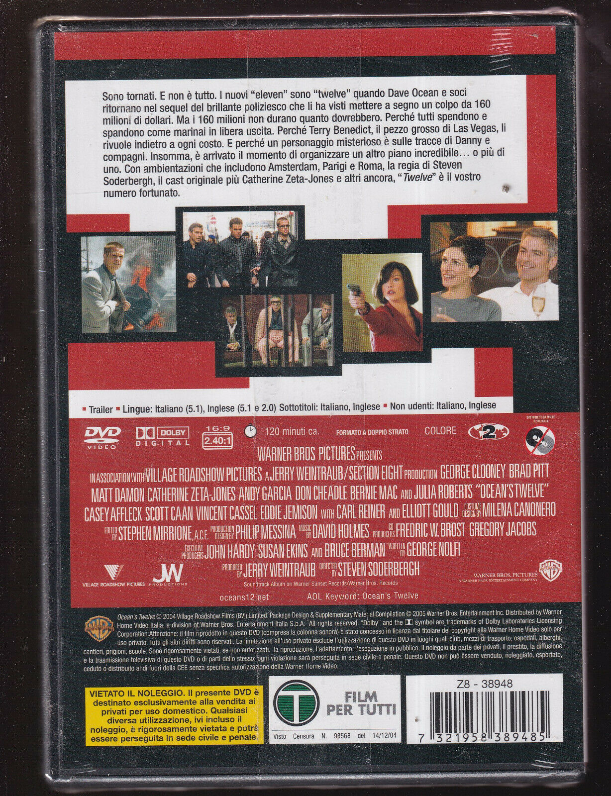 EBOND Ocean's Twelwe DVD DB681720