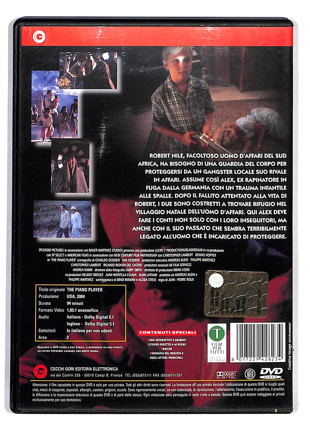 EBOND The Piano Player DVD DB681730