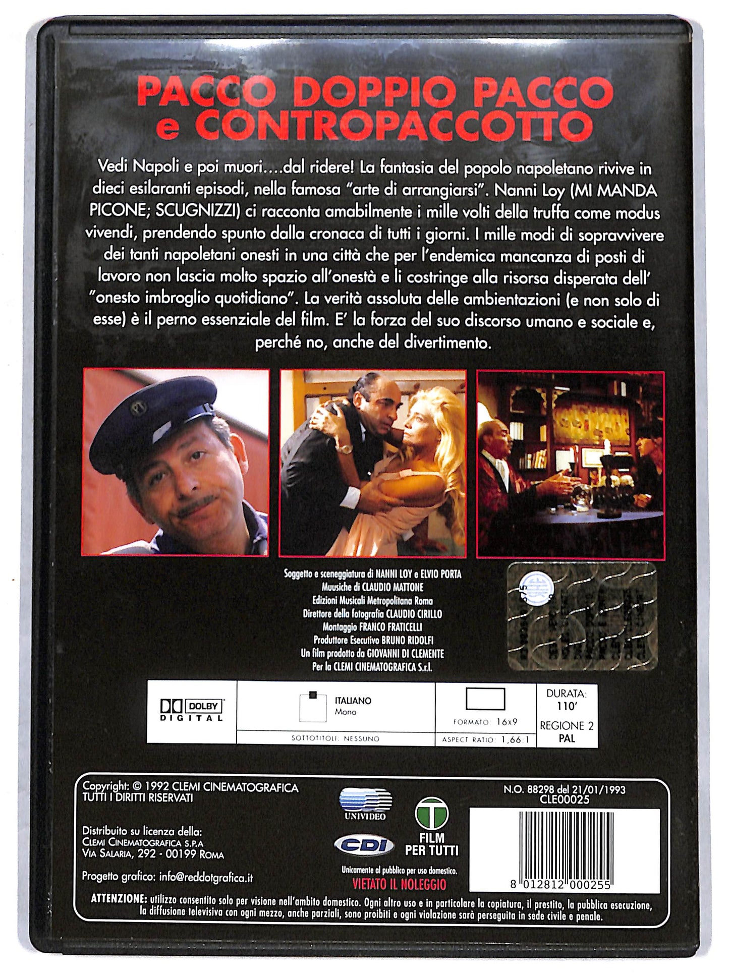 EBOND pacco doppio pacco e contro - paccotto DVD DB681802