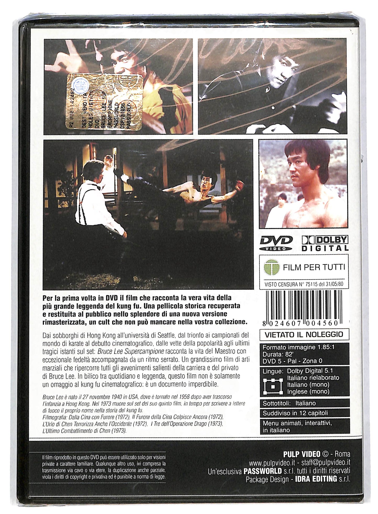 EBOND Bruce Lee Supercampione DVD DB681813