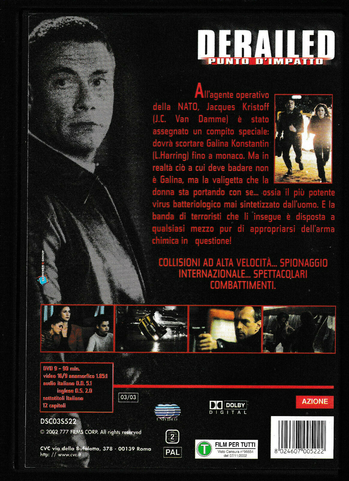 EBOND Derailed - Punto D'impatto DVD DB681817