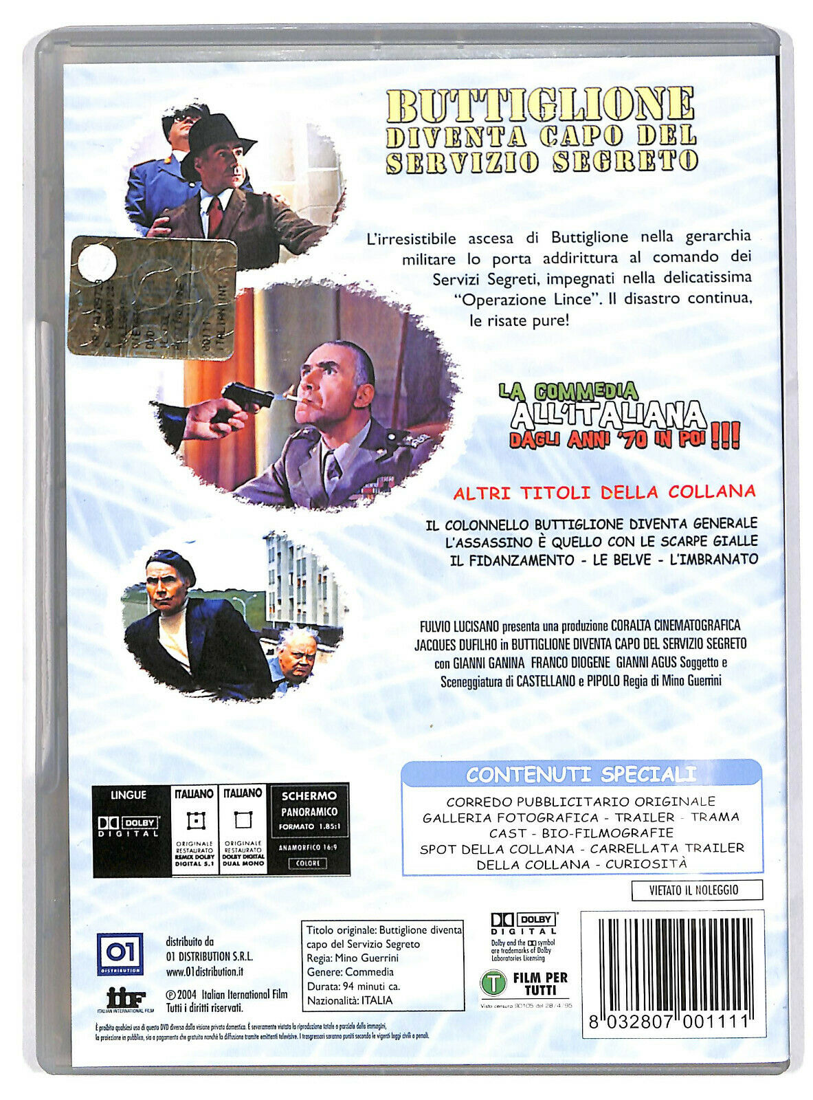 EBOND Buttiglione Diventa Capo Del Servizio Segreto DVD DB681844