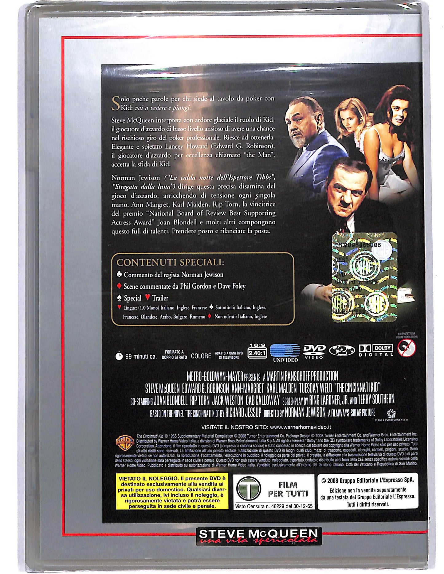 EBOND Cincinnati kid EDITORIALE DVD DB681856