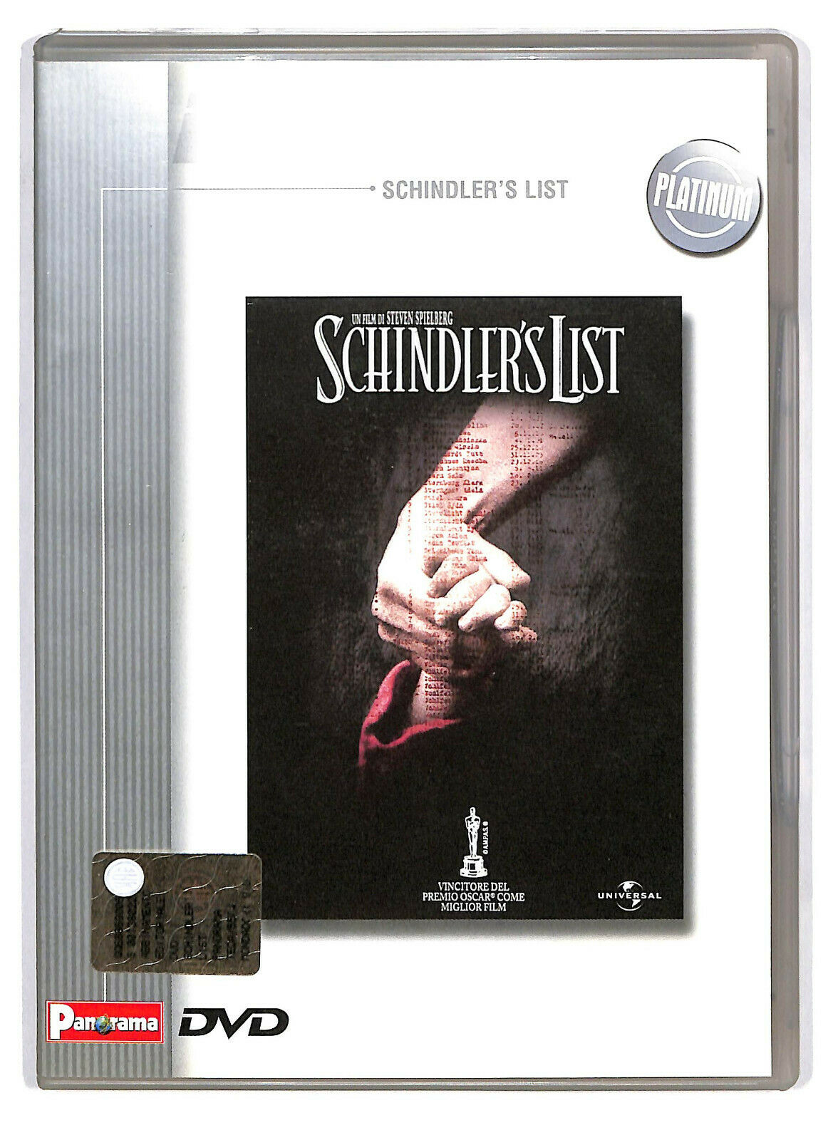 EBOND Schindler's List Editoriale DVD DB681920