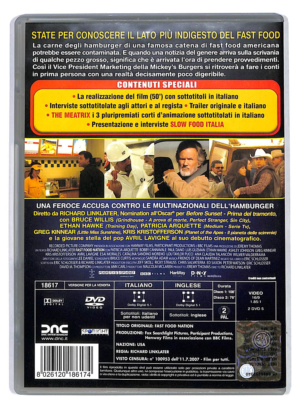 EBOND Fast Food Nation - Edizione 2 dischi DVD DB682130