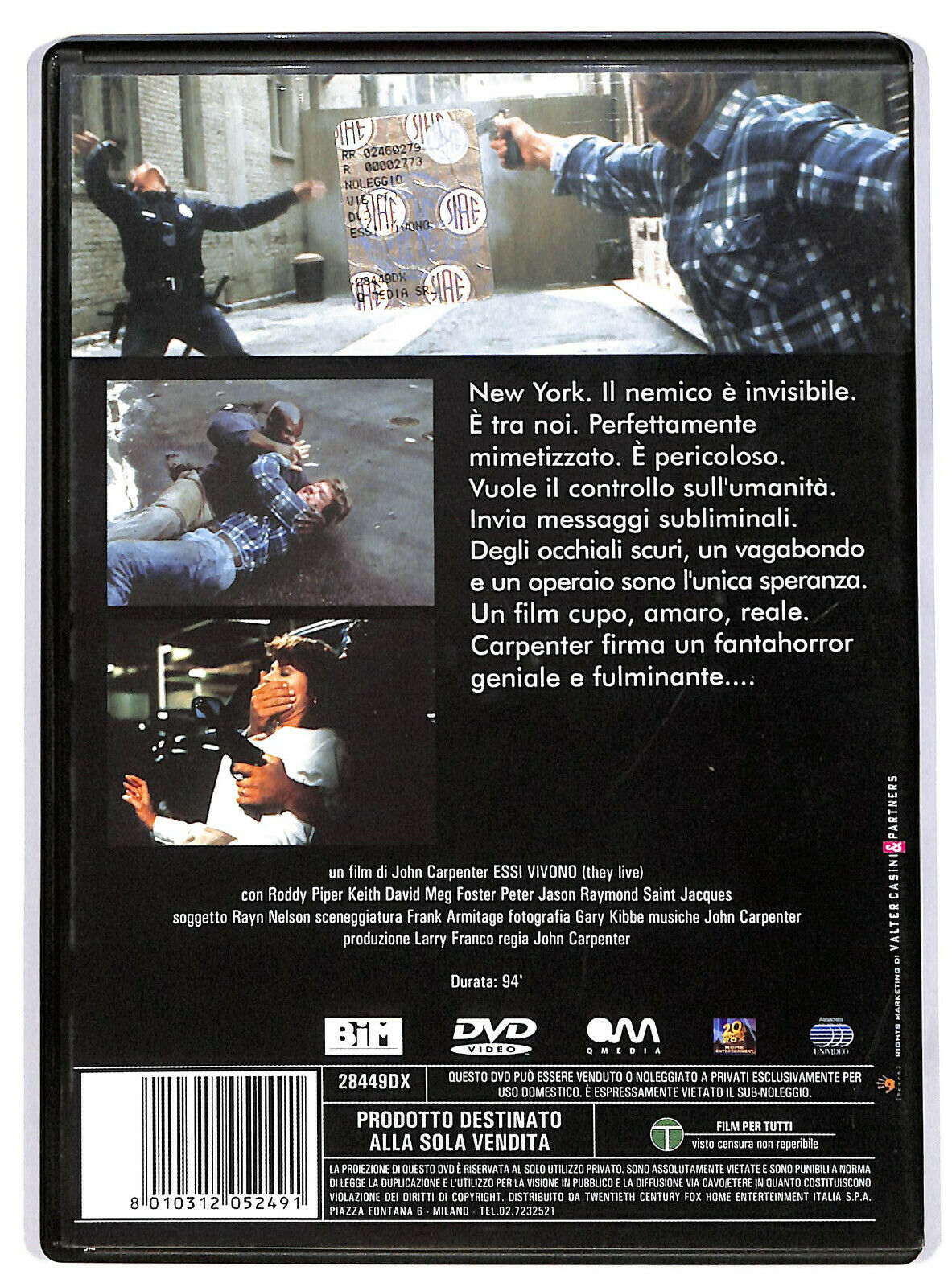 EBOND Essi Vivono Di John Carpenter DVD DB682217