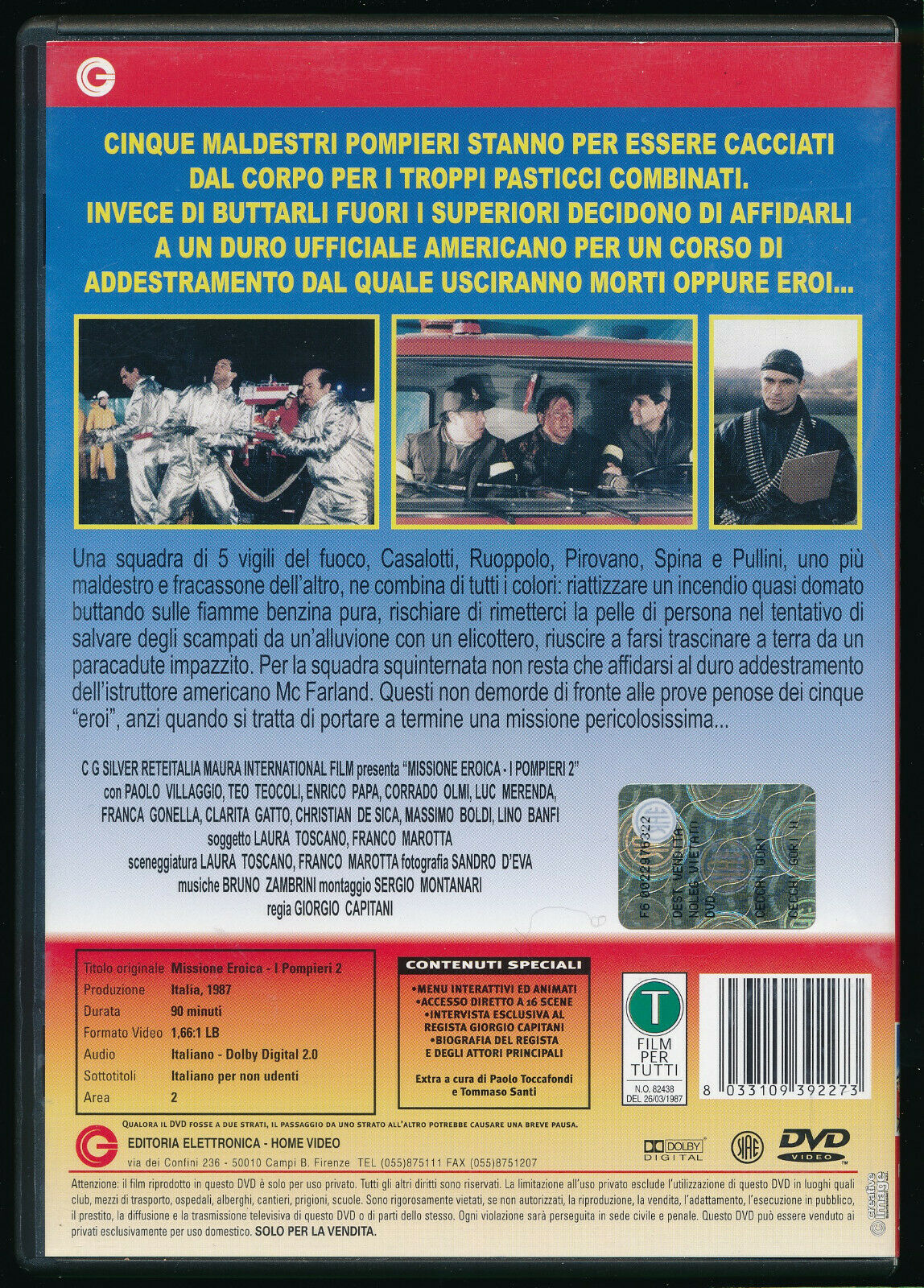 EBOND Missione Eroica - I Pompieri 2 DVD DB682227