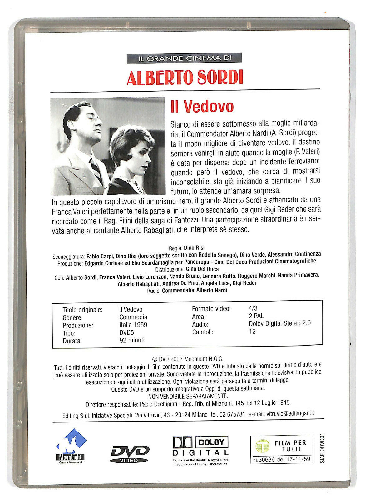 EBOND Il Vedovo DVD DB682263