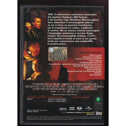 EBOND Le Grandi Battaglie U-571 - Editoriale DVD DB682325