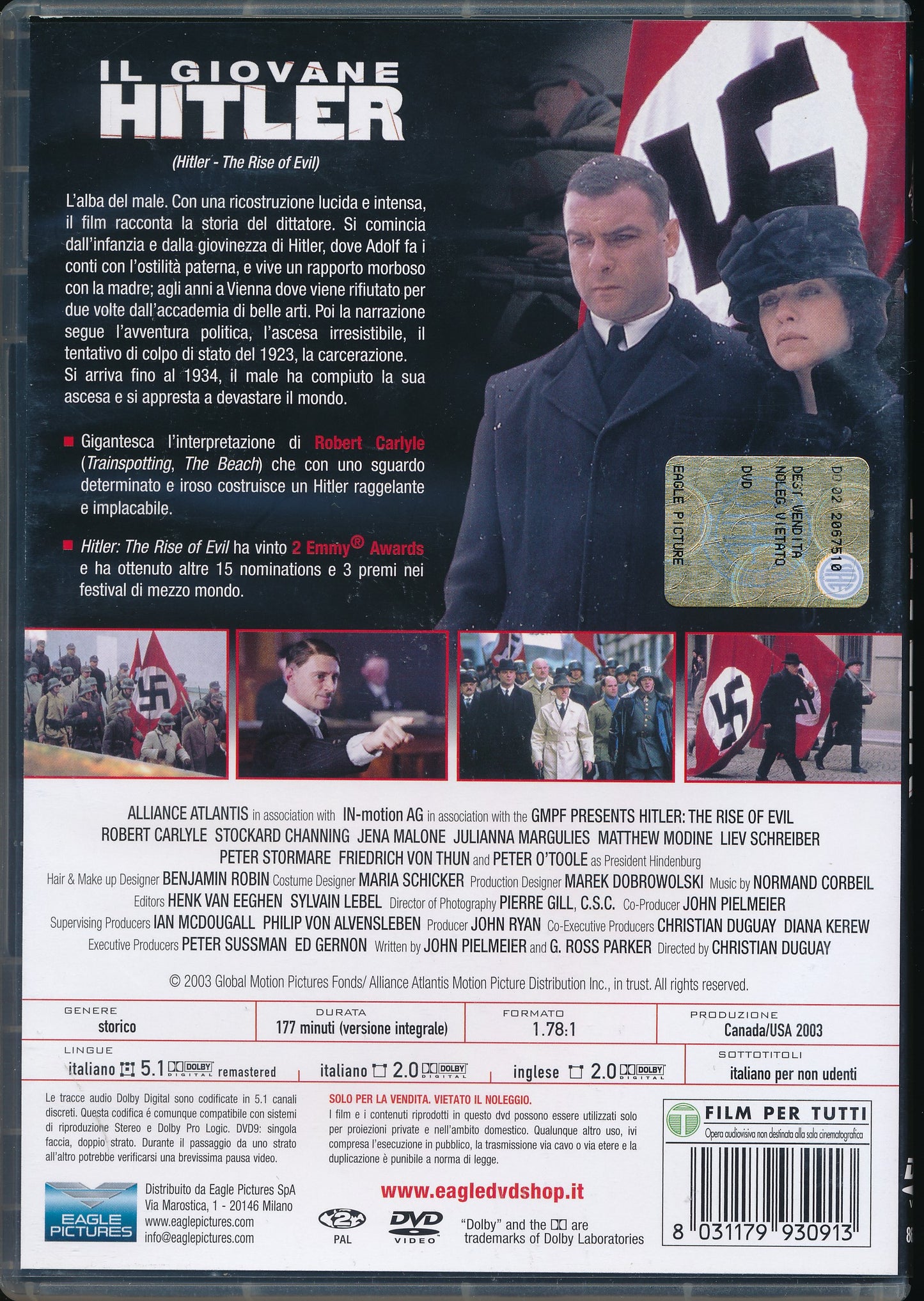 EBOND Il Giovane Hitler-L'Alba Del Male DVD DB682348