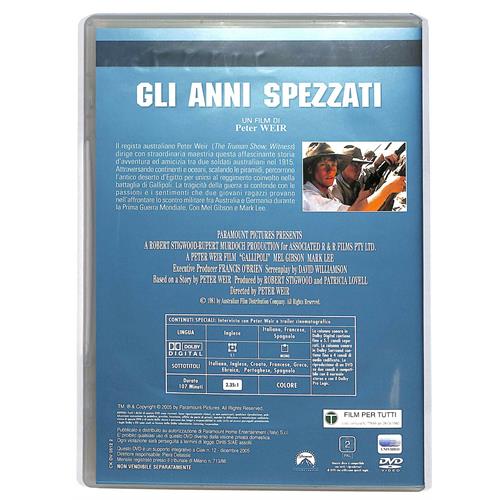 EBOND Gli Anni Spezzati  Editoriale DVD DB682433