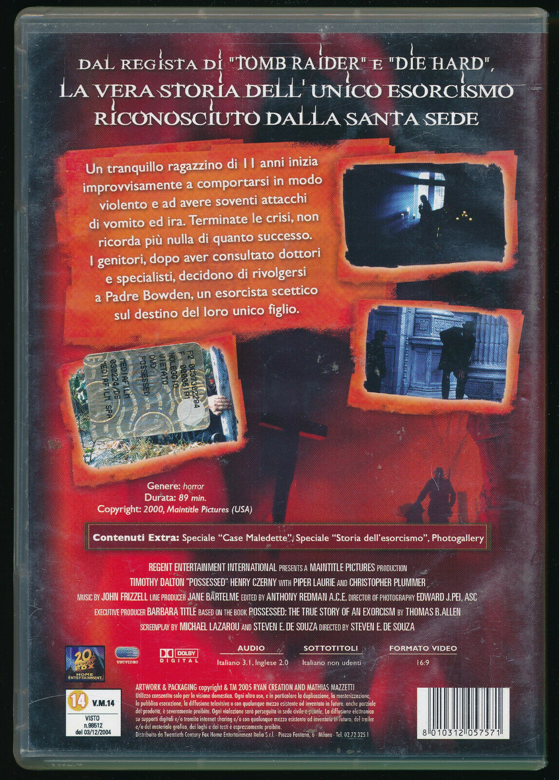 EBOND Possessed DVD DB682436