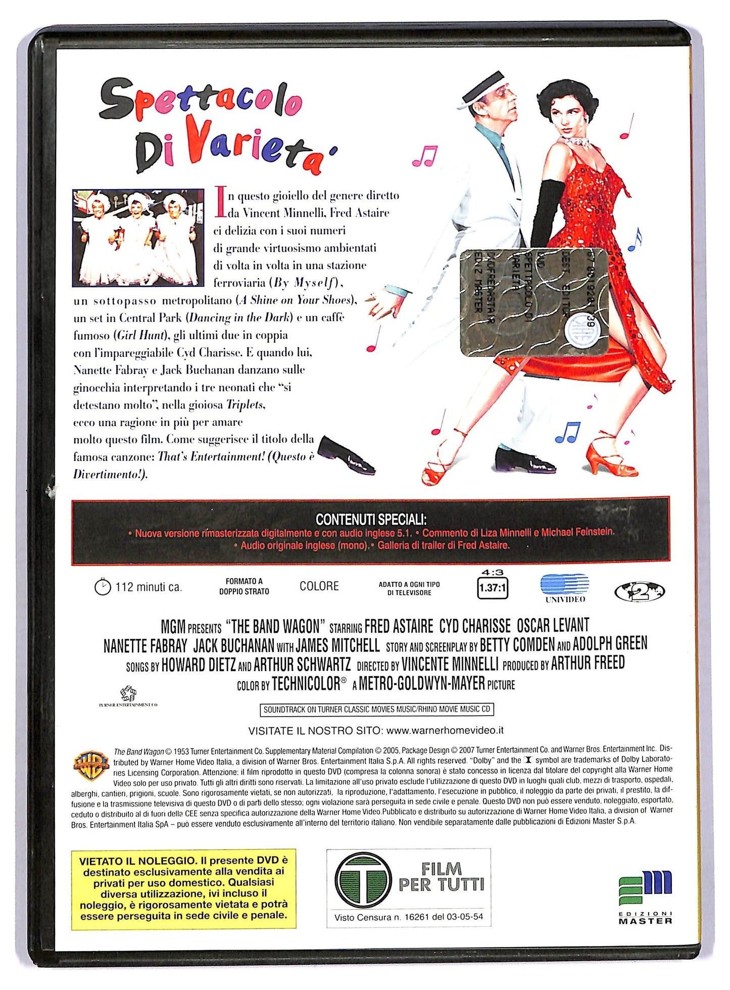 EBOND Spettacolo di varieta EDITORIALE DVD DB682456