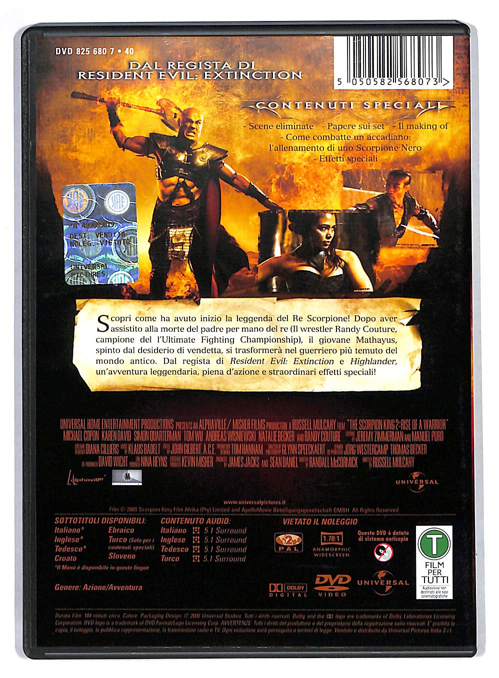 EBOND Il Re Scorpione 2 - Il Destino Di Un Guerriero DVD DB682459