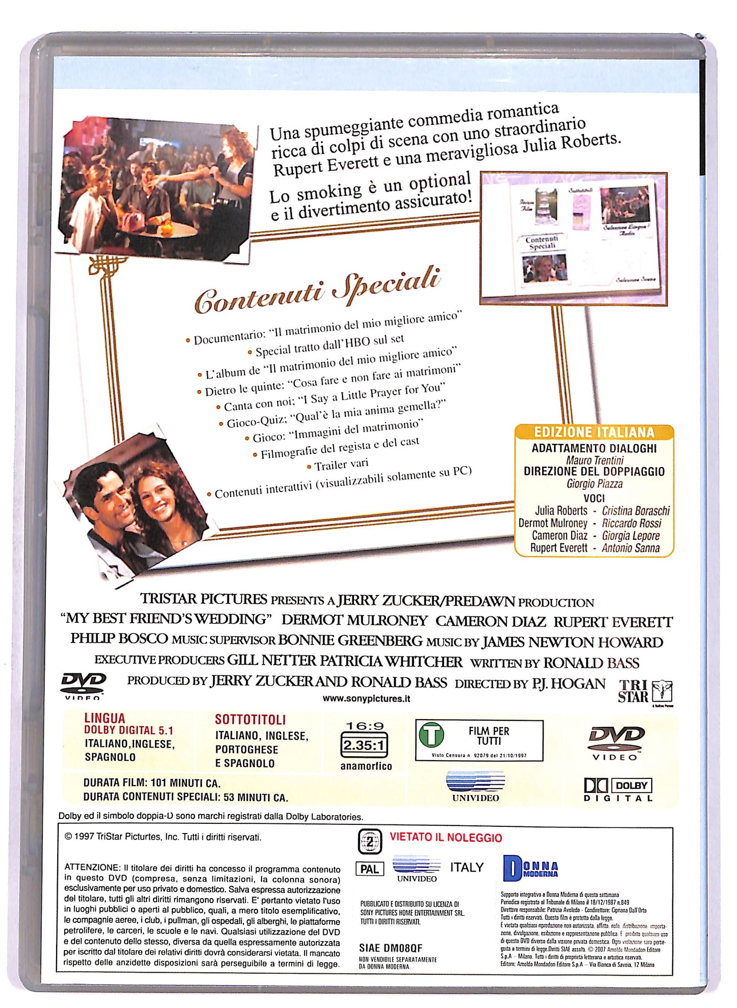 EBOND Il matrimonio del mio migliore amico EDITORIALE DVD DB682654