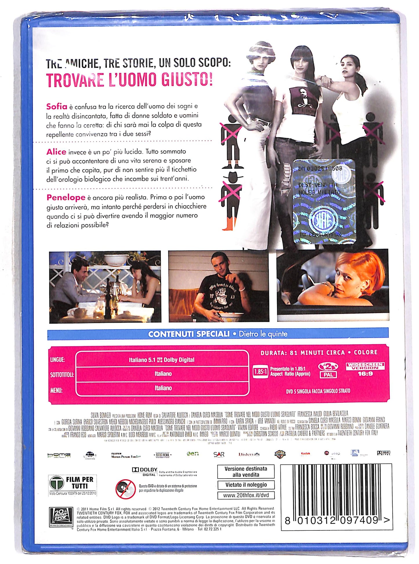 EBOND Come trovare nel modo giusto l'uomo sbagliato DVD DB682744