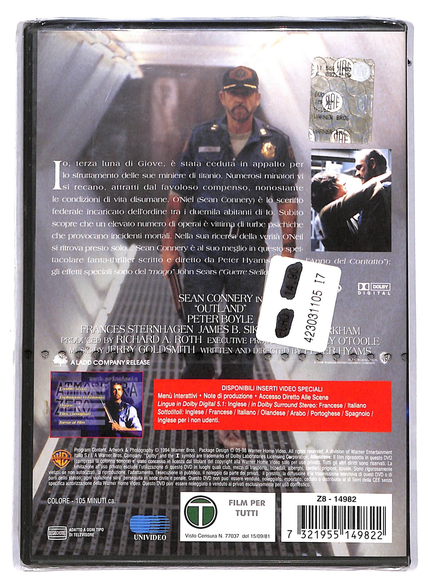 EBOND Atmosfera Zero DVD DB682764