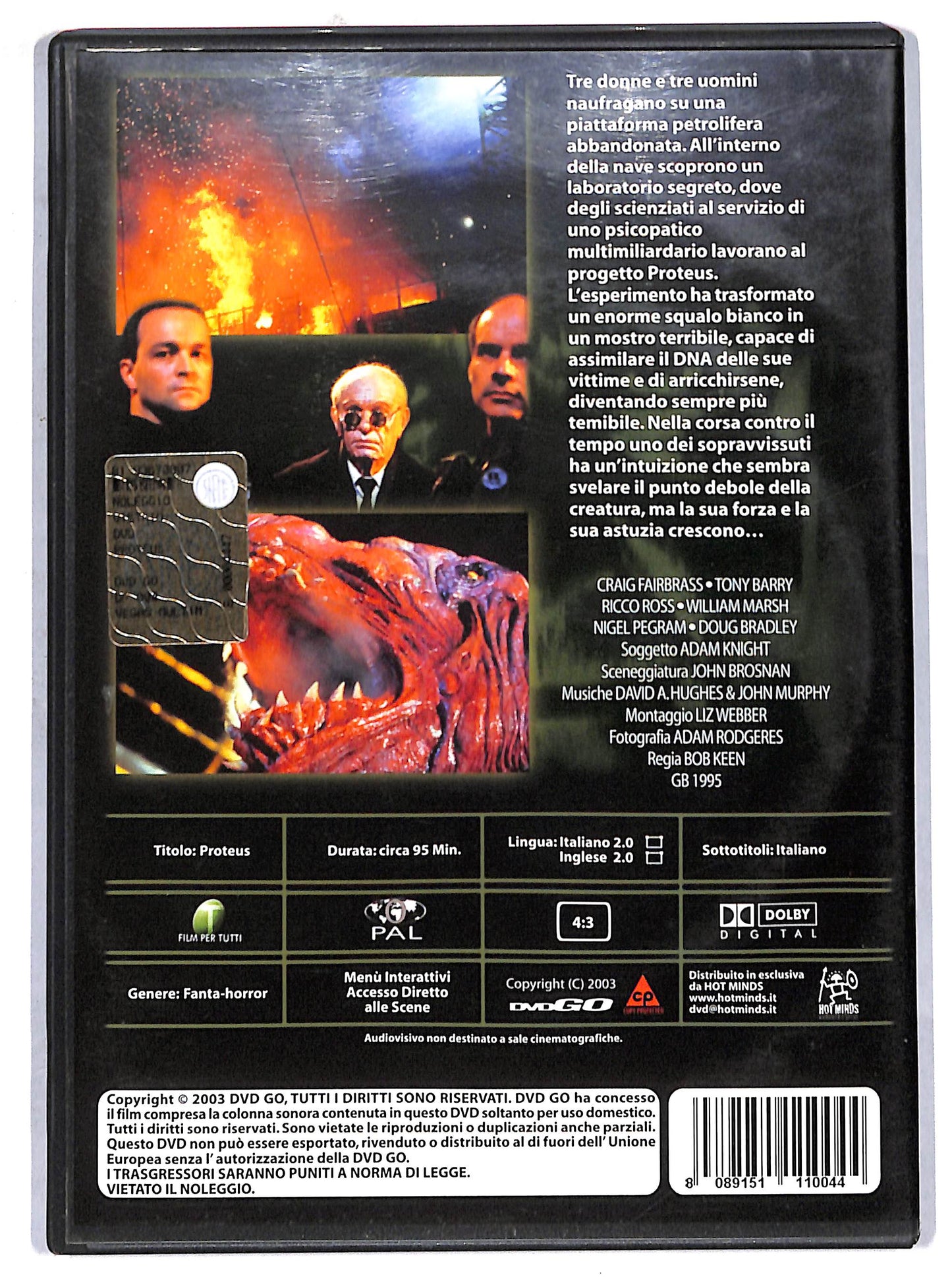 EBOND Proteus DVD DB682816