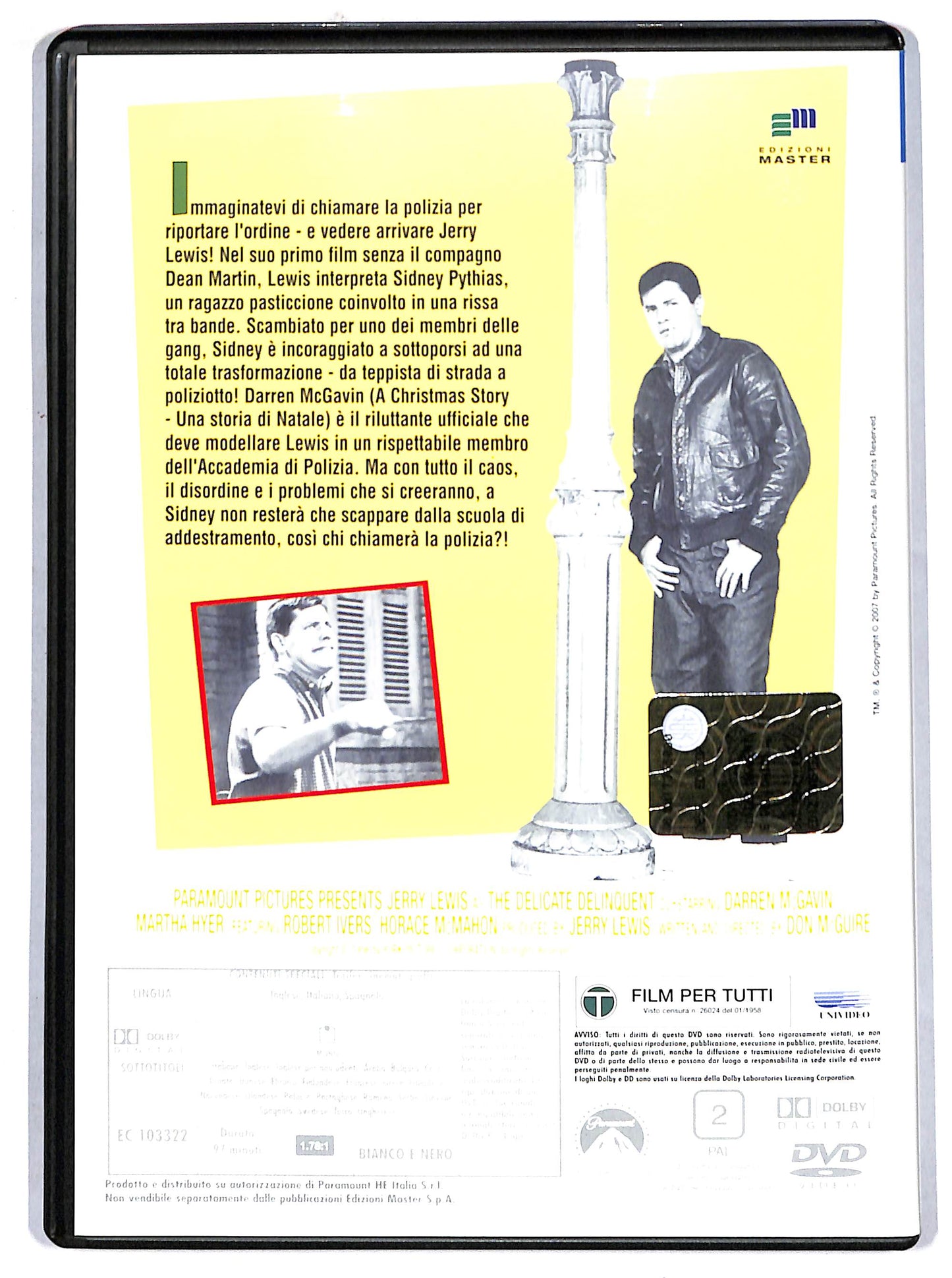 EBOND Il delinquente delicato EDITORIALE DVD DB682852