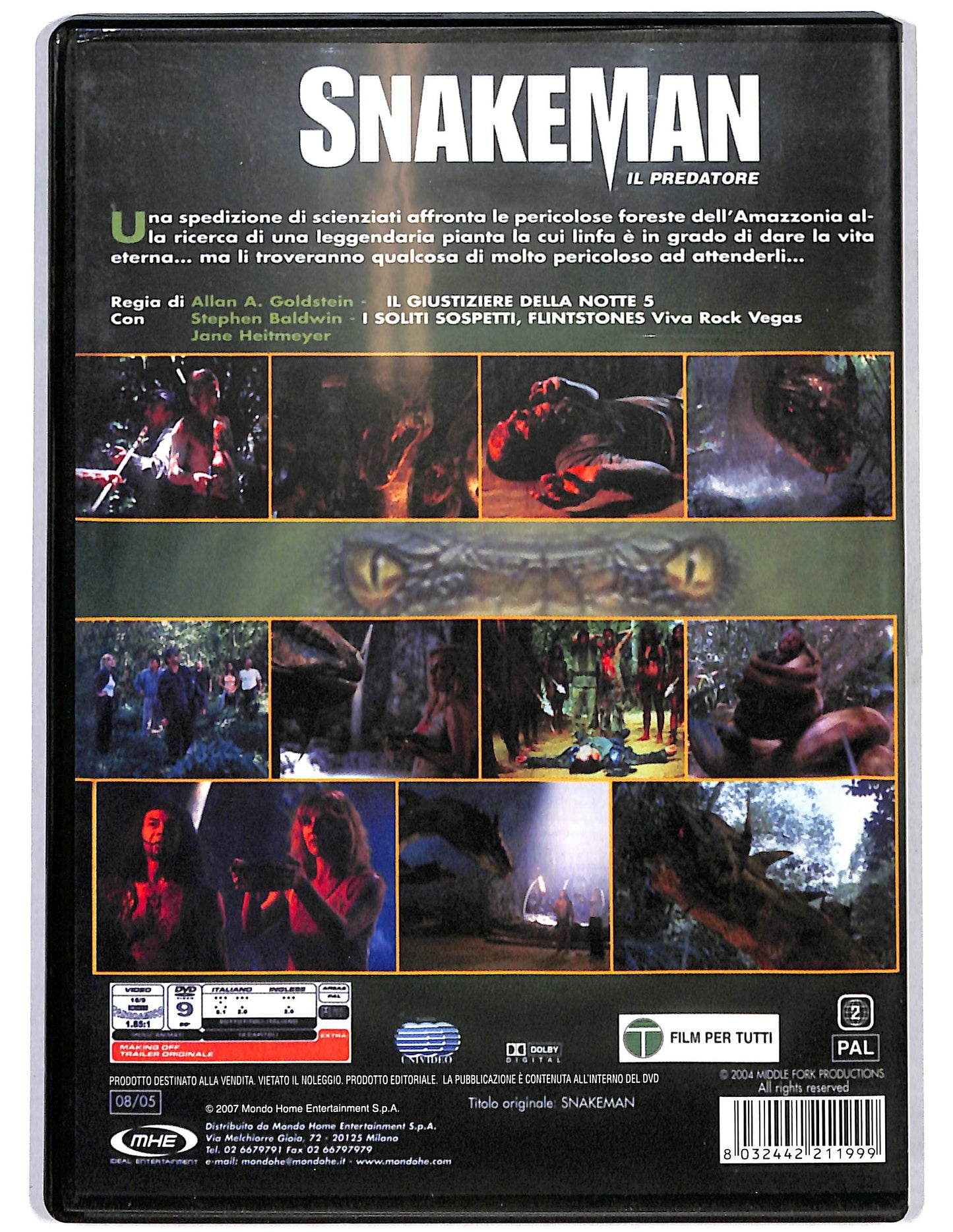 EBOND SnakeMan - Il predatore DVD DB682853