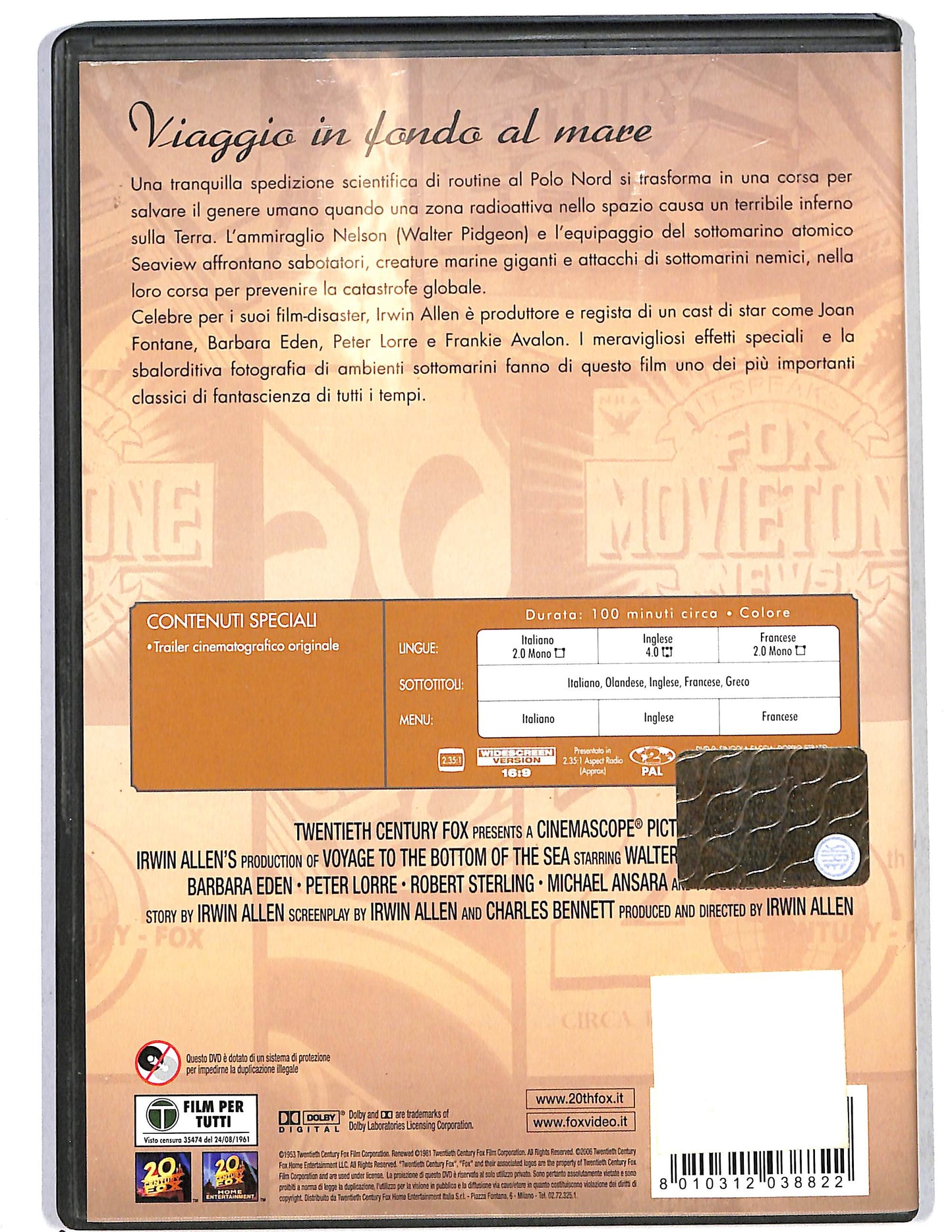 EBOND Viaggio in fondo al mare DVD DB682855