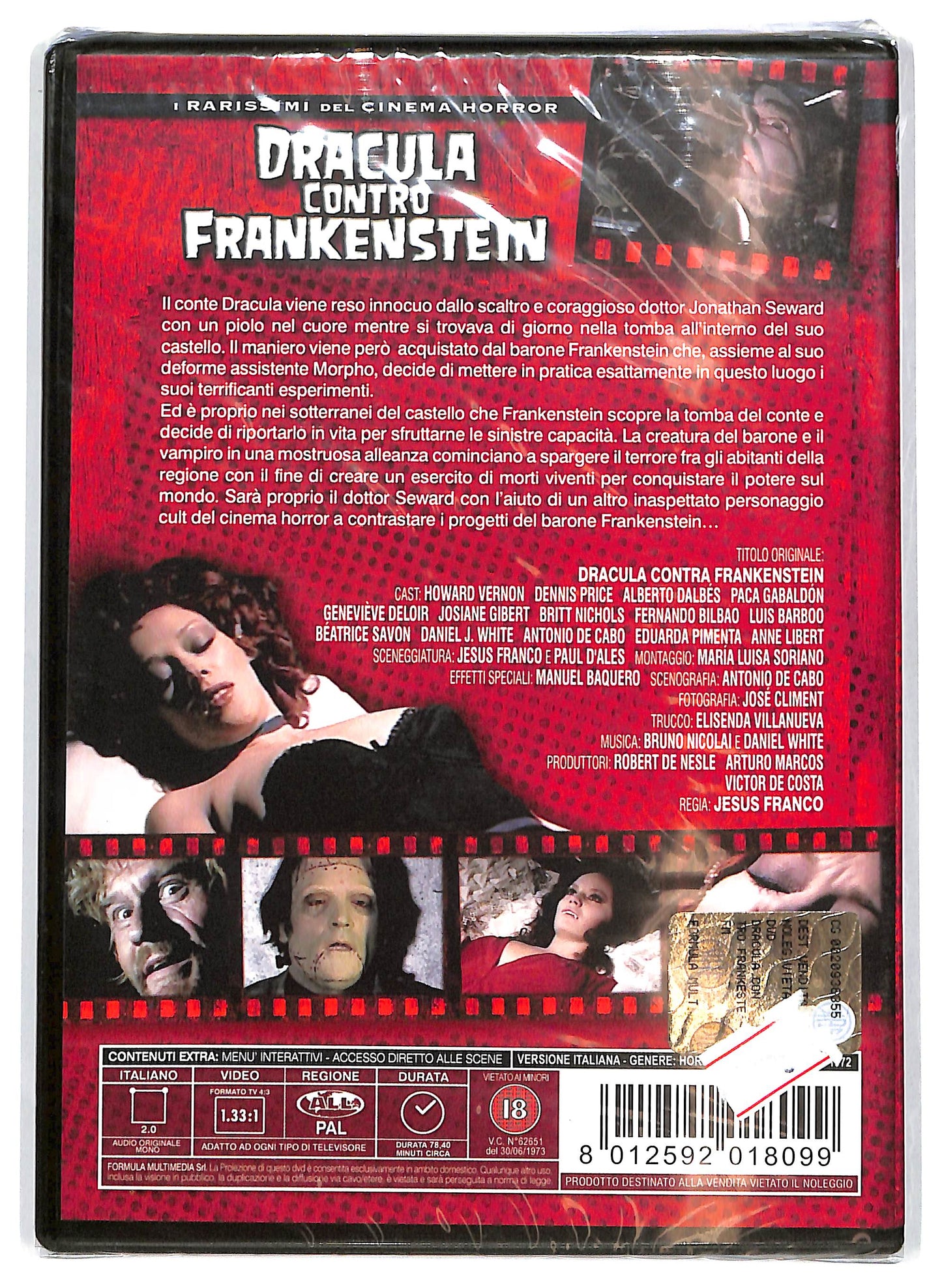 EBOND Dracula contro Frankenstein DVD DB682858