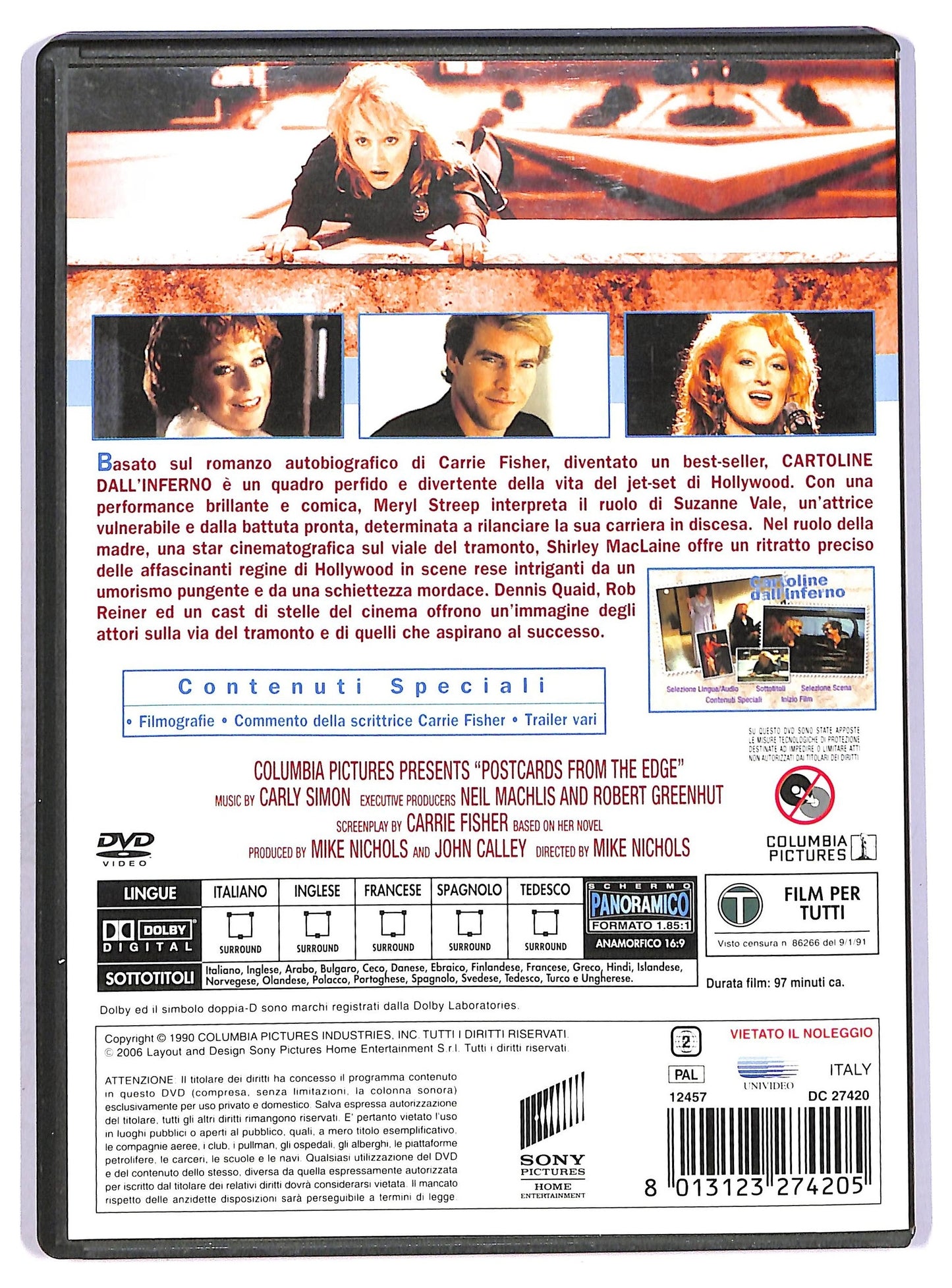 EBOND Cartoline dall'inferno DVD DB682927