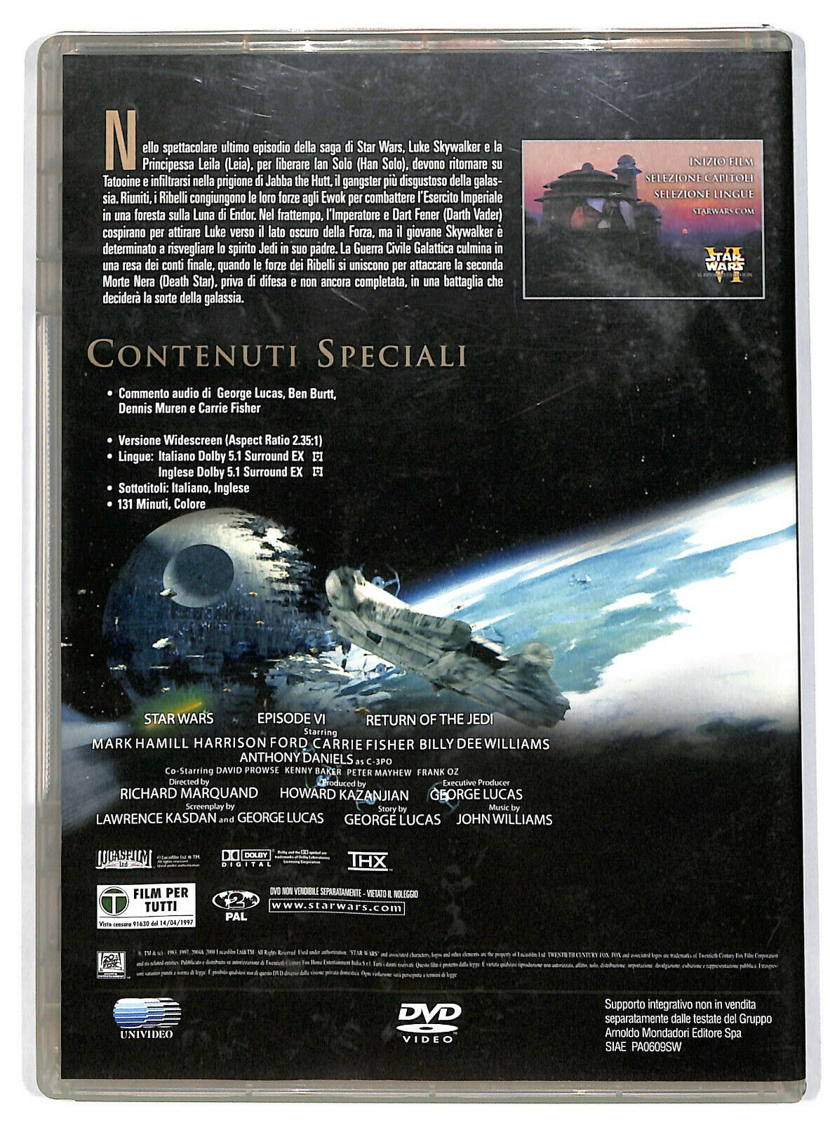 EBOND Star Wars Vi - Il Ritorno Dello Jedi Editoriale DVD DB683311