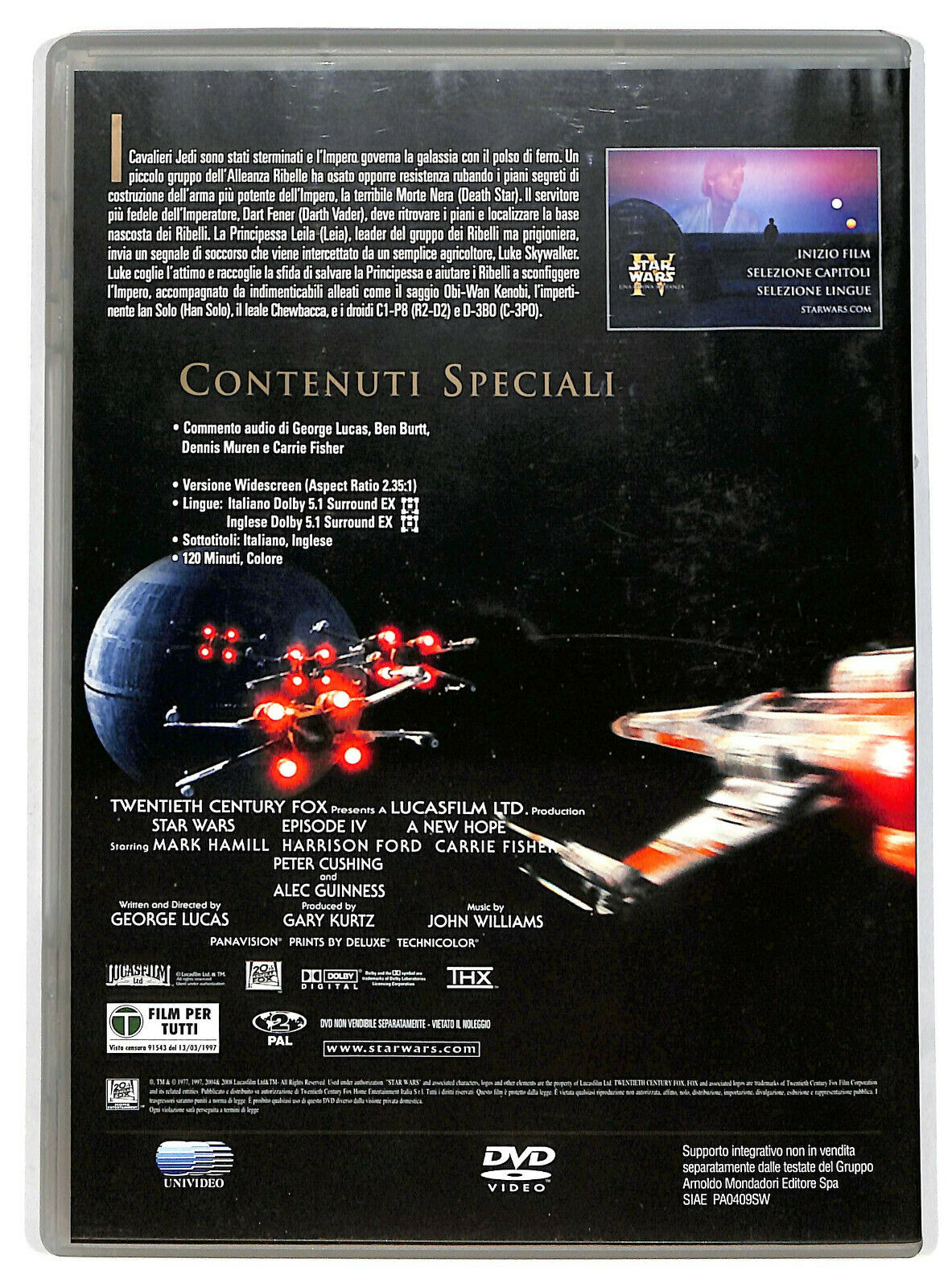 EBOND Star Wars Iv - Una Nuova Speranza Editoriale DVD DB683313